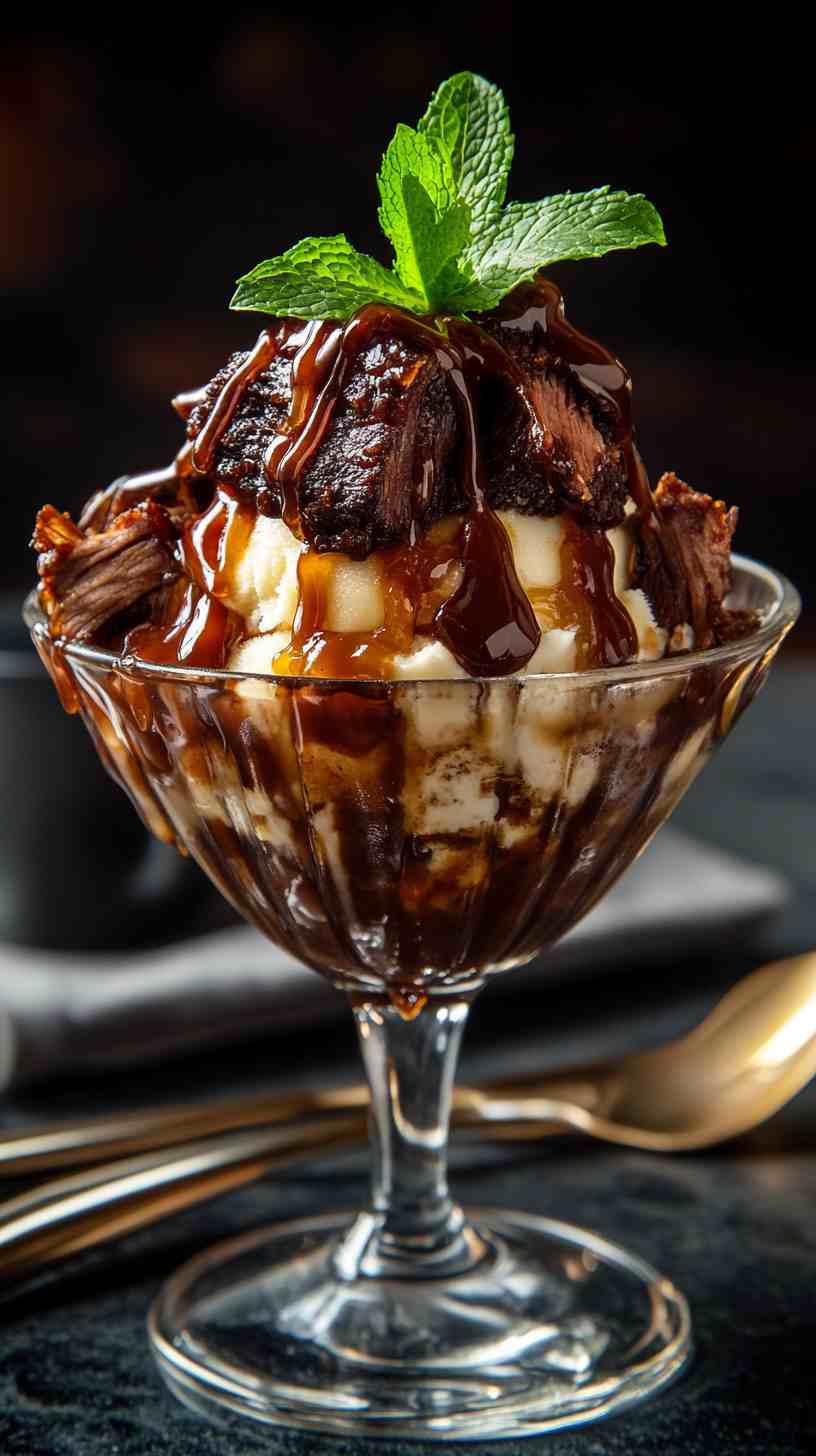 BBQ Brisket Ice Cream