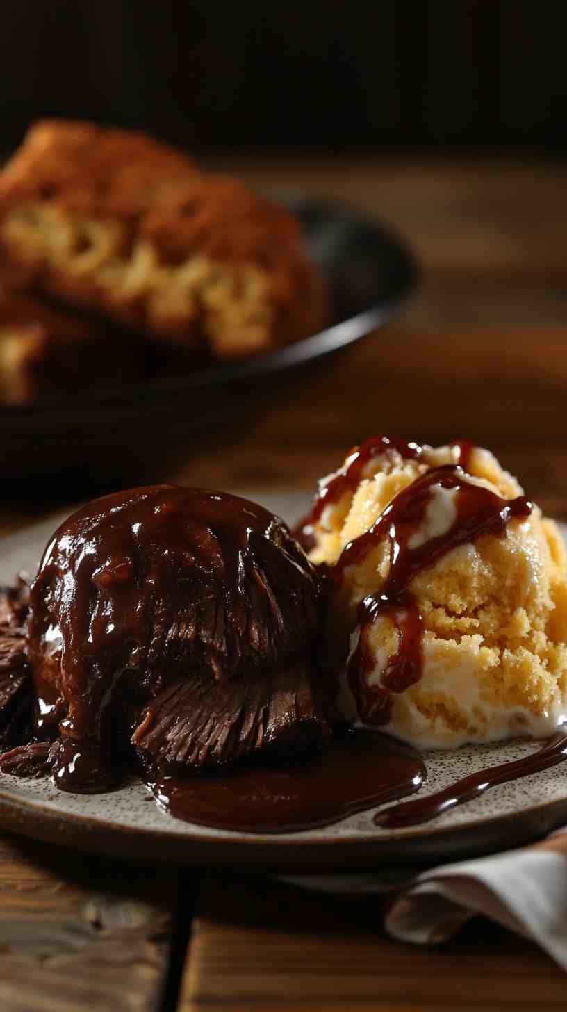 BBQ Brisket Ice Cream