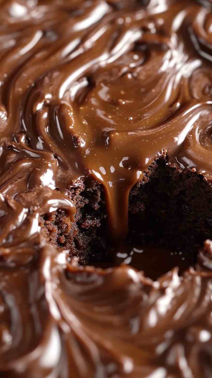 Beef Fat Caramel Brownies