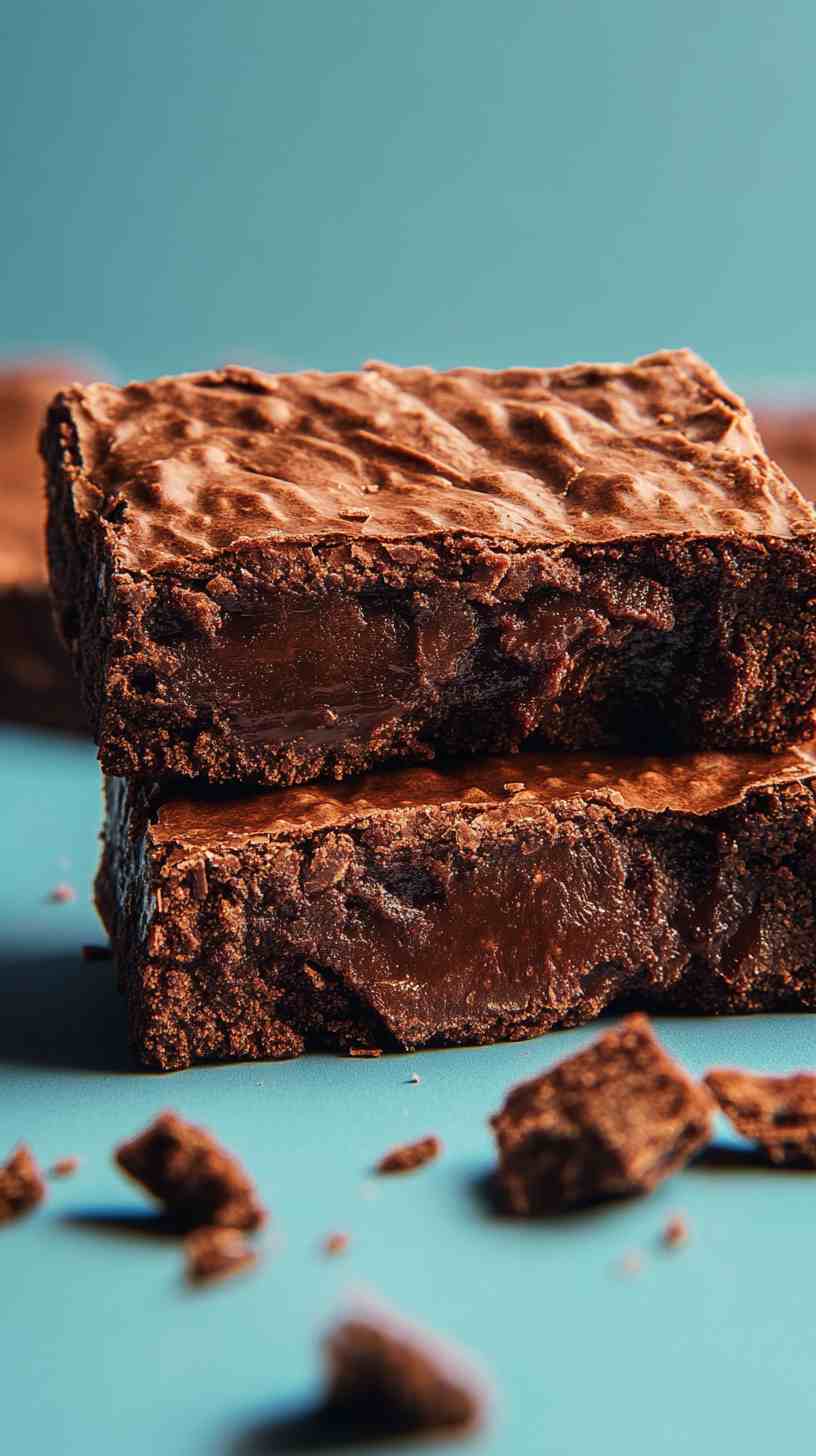 Beef Jerky Brownie Bars