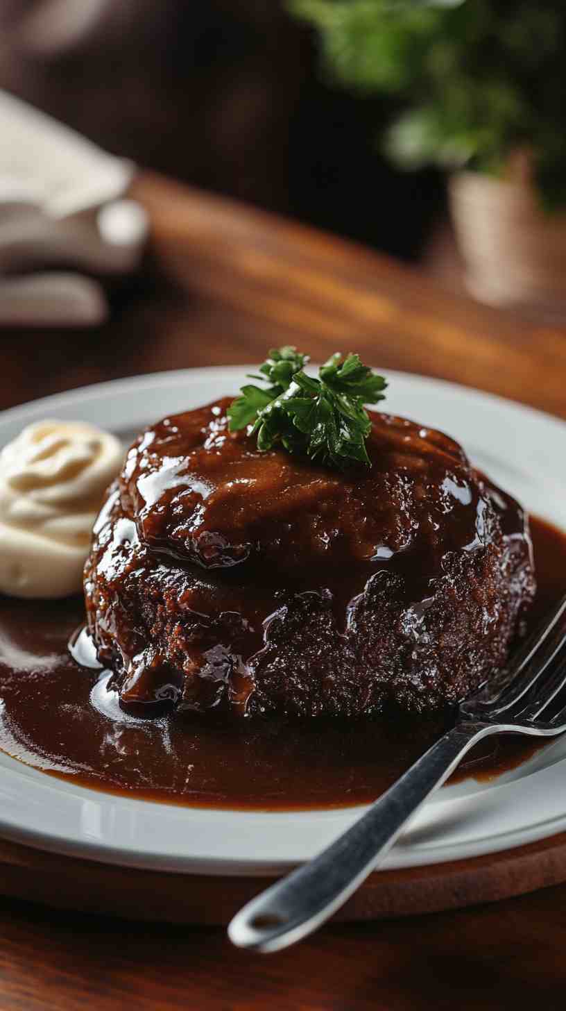 Beef Suet Sticky Toffee Pudding