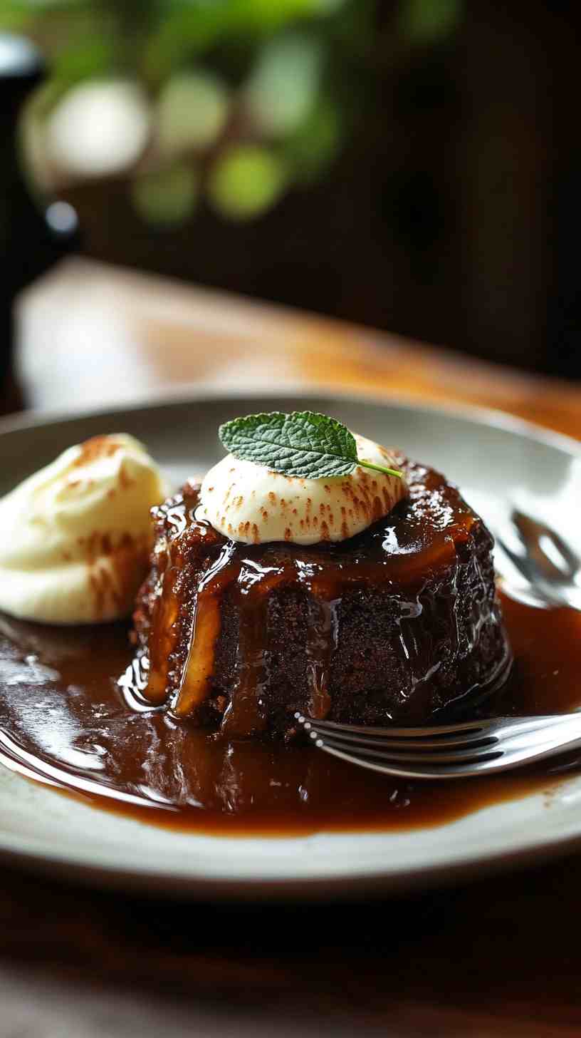 Beef Suet Sticky Toffee Pudding