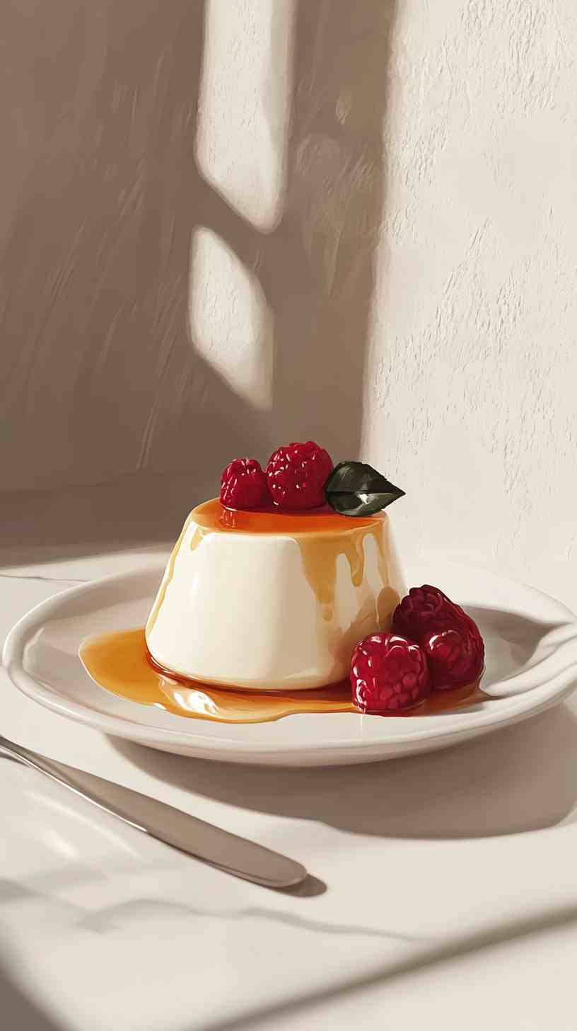 Bone Broth Panna Cotta