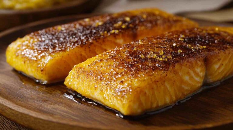 Brown Sugar Air Fryer Salmon