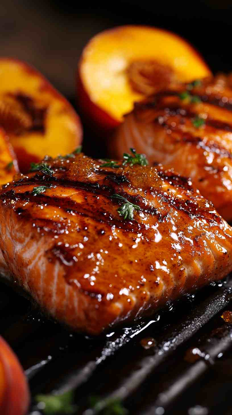 Brown Sugar Air Fryer Salmon