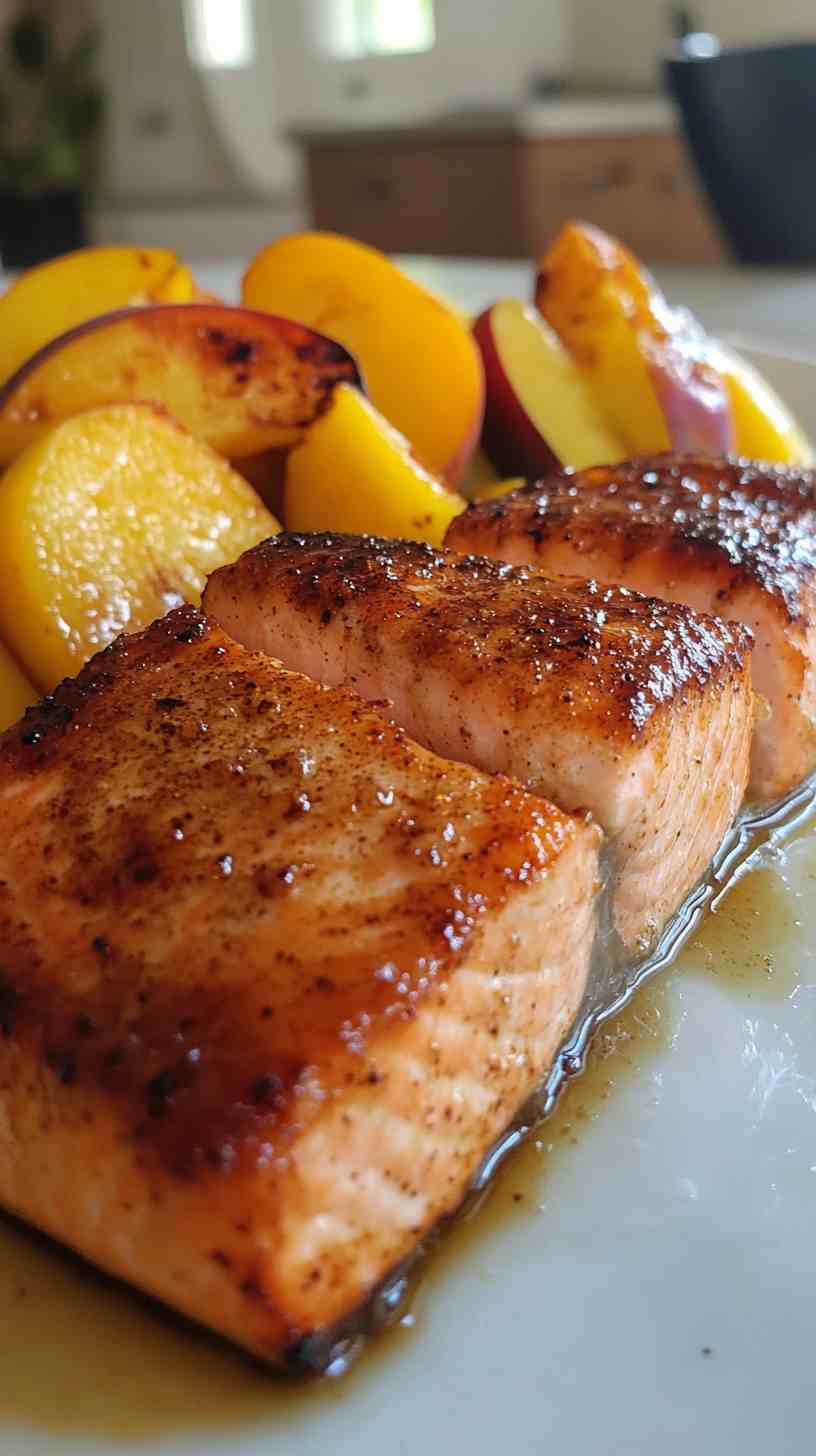 Brown Sugar Air Fryer Salmon