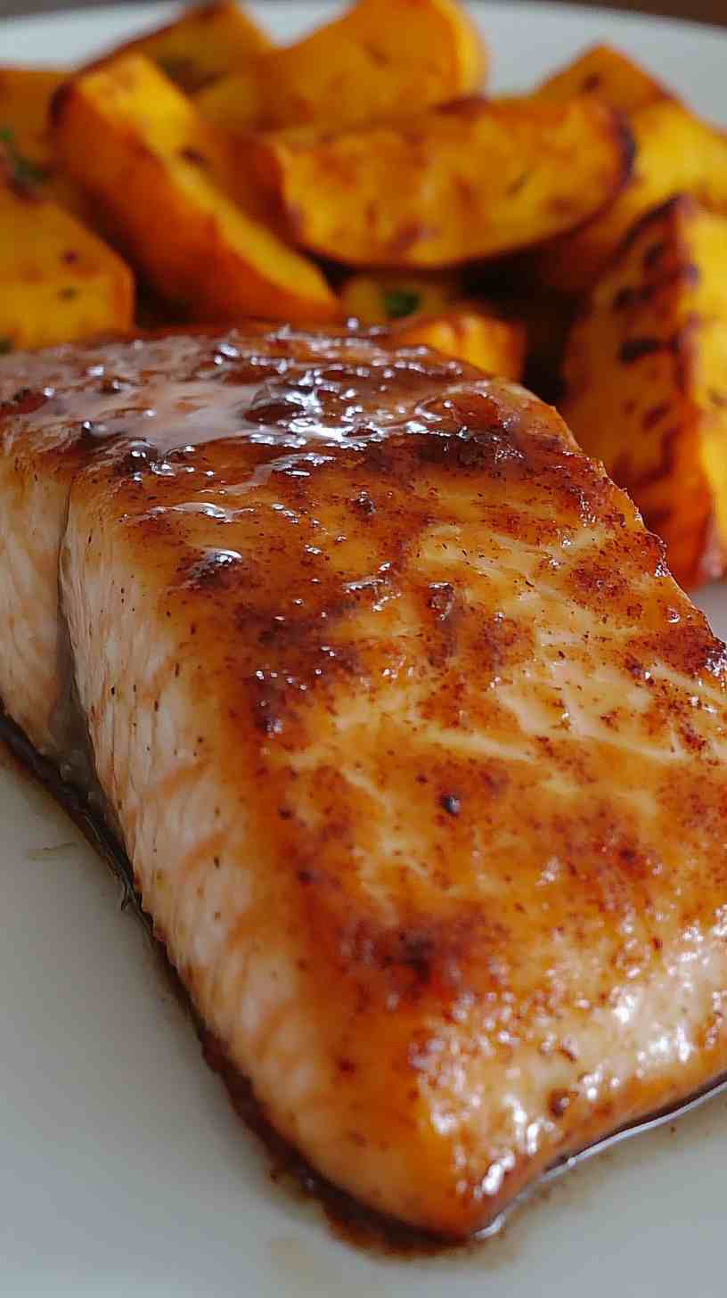 Brown Sugar Air Fryer Salmon