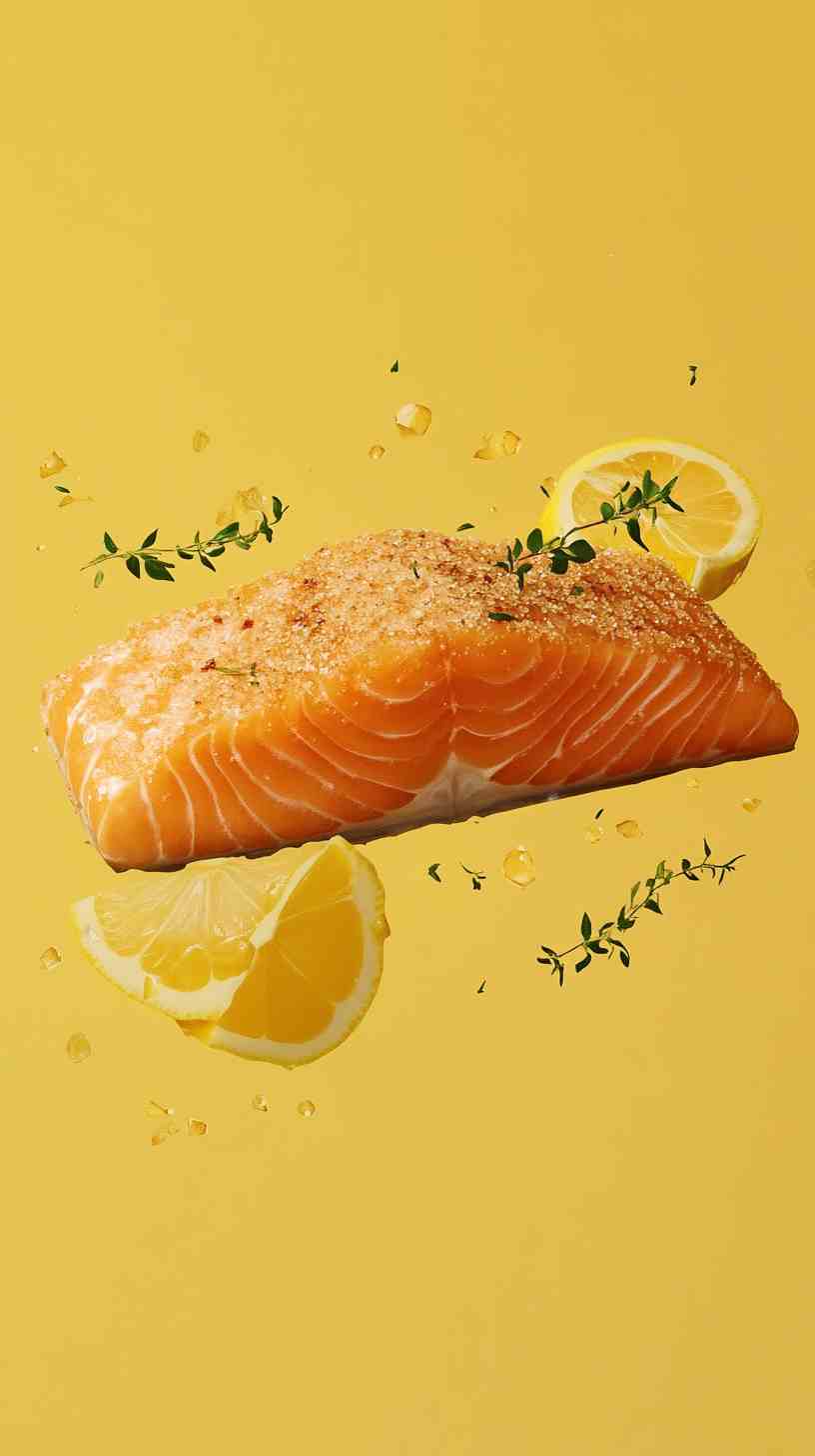 Brown Sugar Air Fryer Salmon