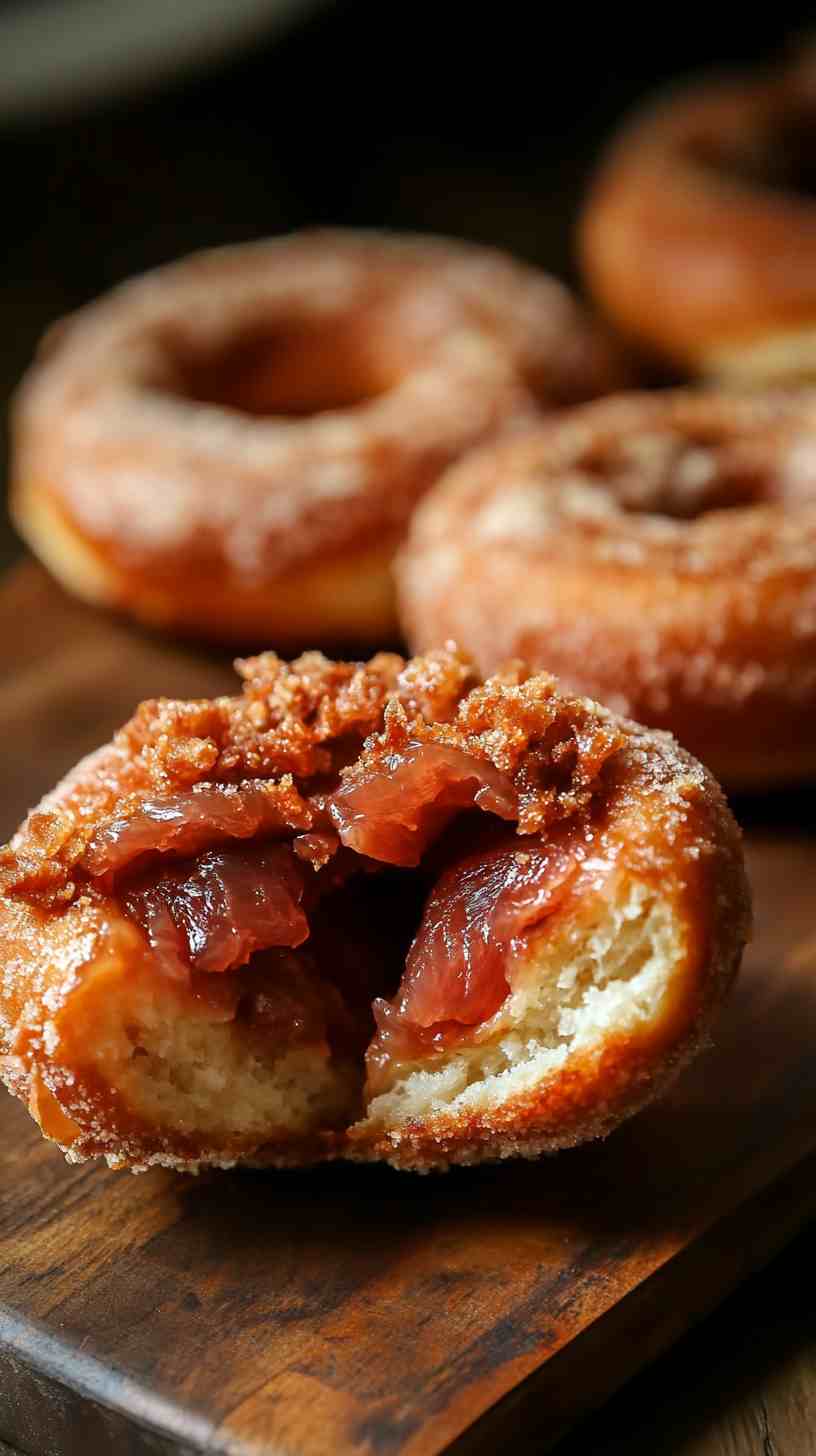 Candied Pork Belly Donuts