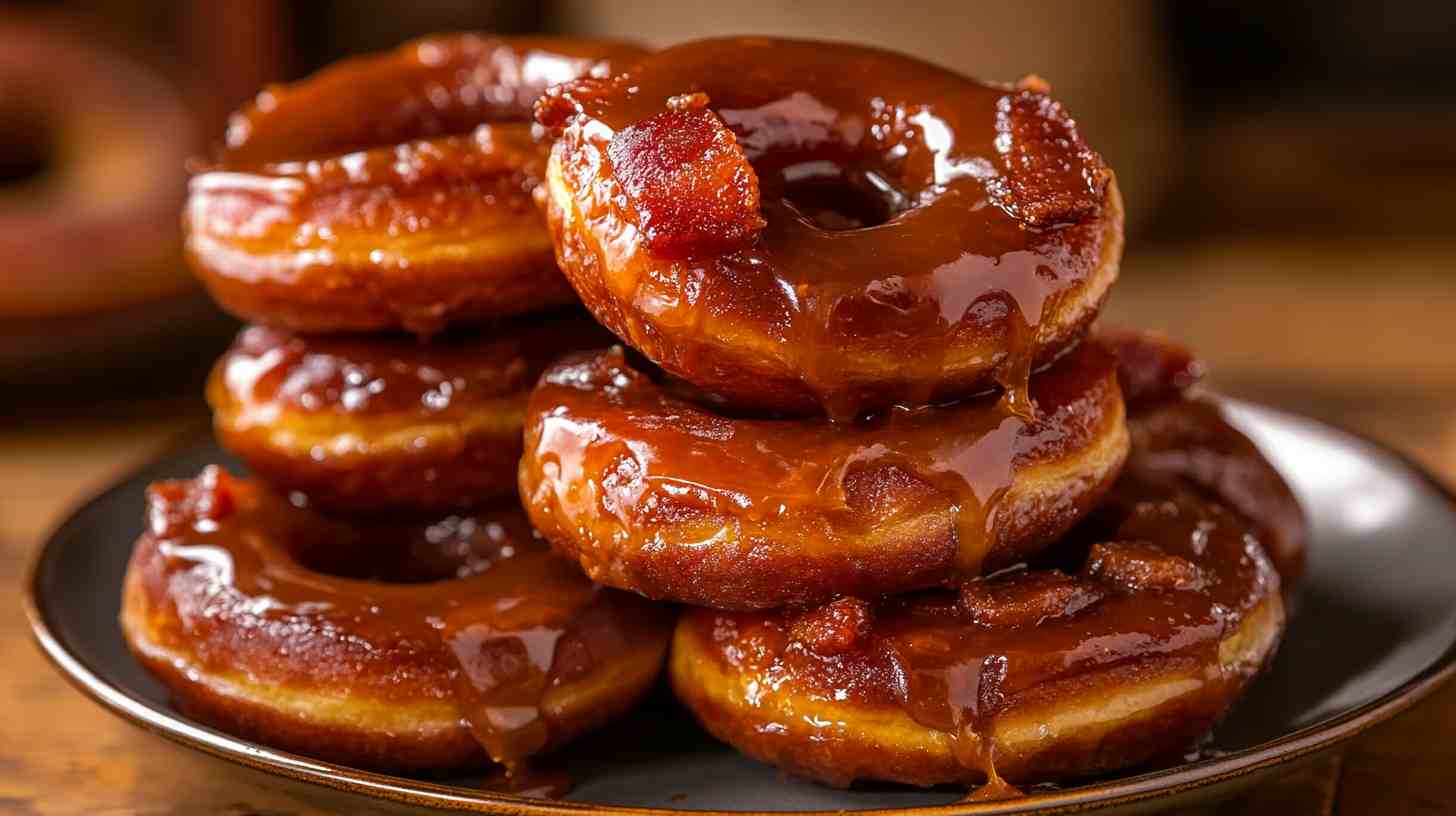 Candied Pork Belly Donuts