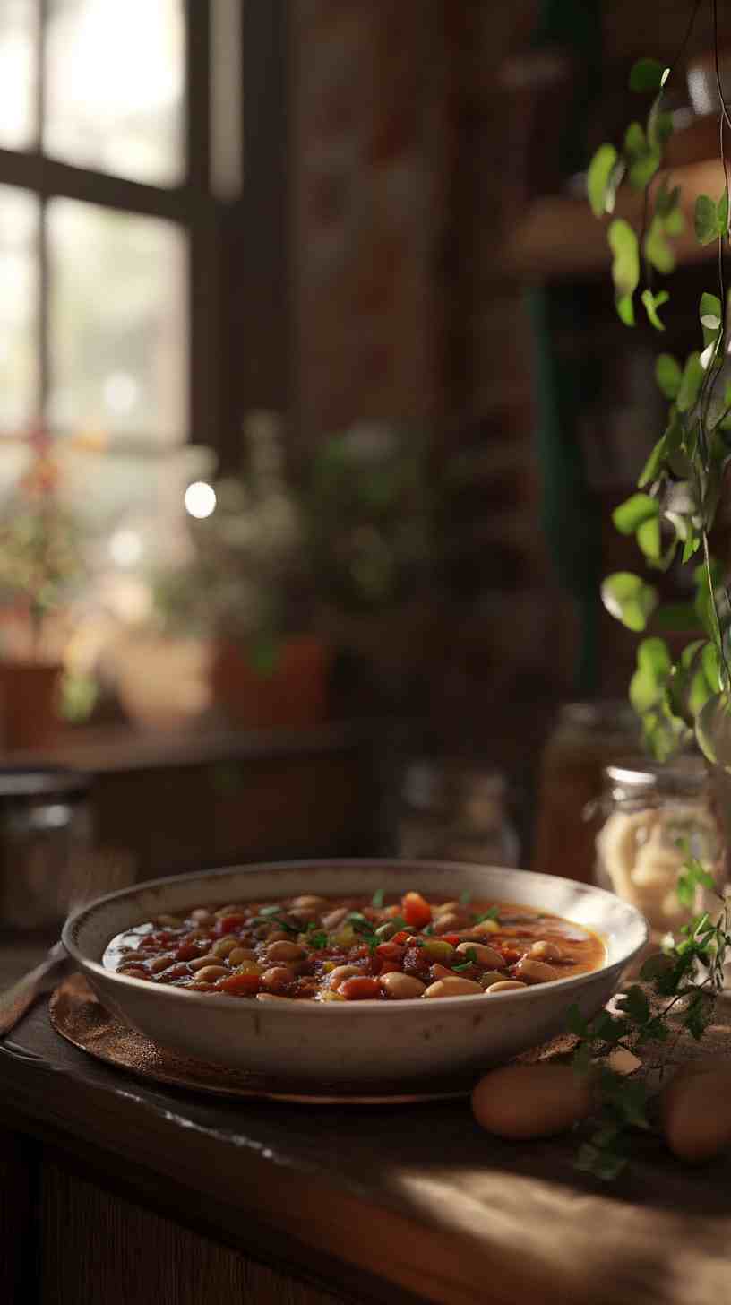 Cannellini Bean Chili with Smoky Chipotle