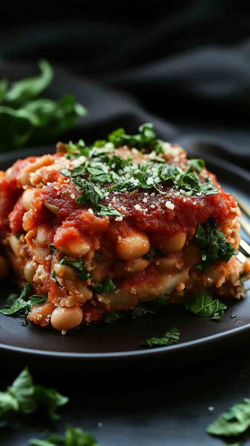 Cannellini Bean Meatballs in Tomato Sauce