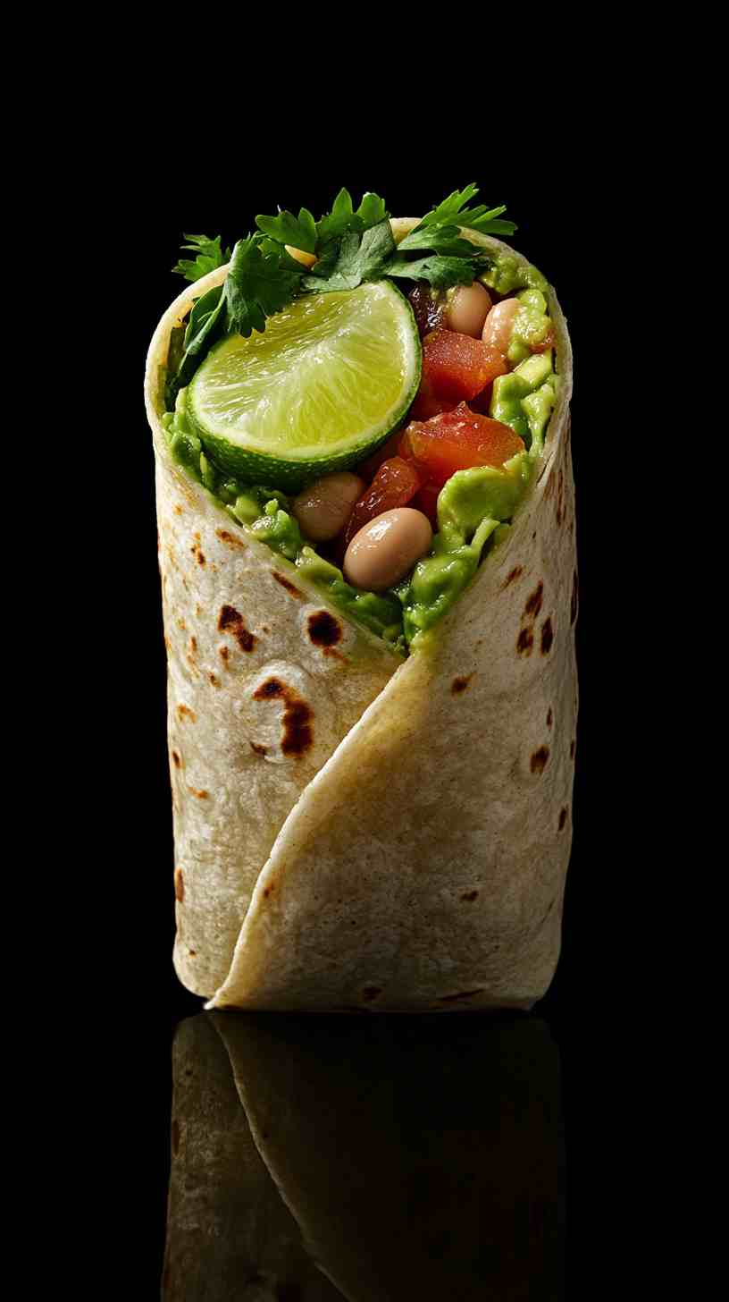 Cannellini Bean and Avocado Wraps