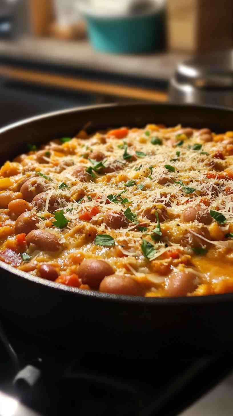 Cannellini Bean and Sausage Skillet