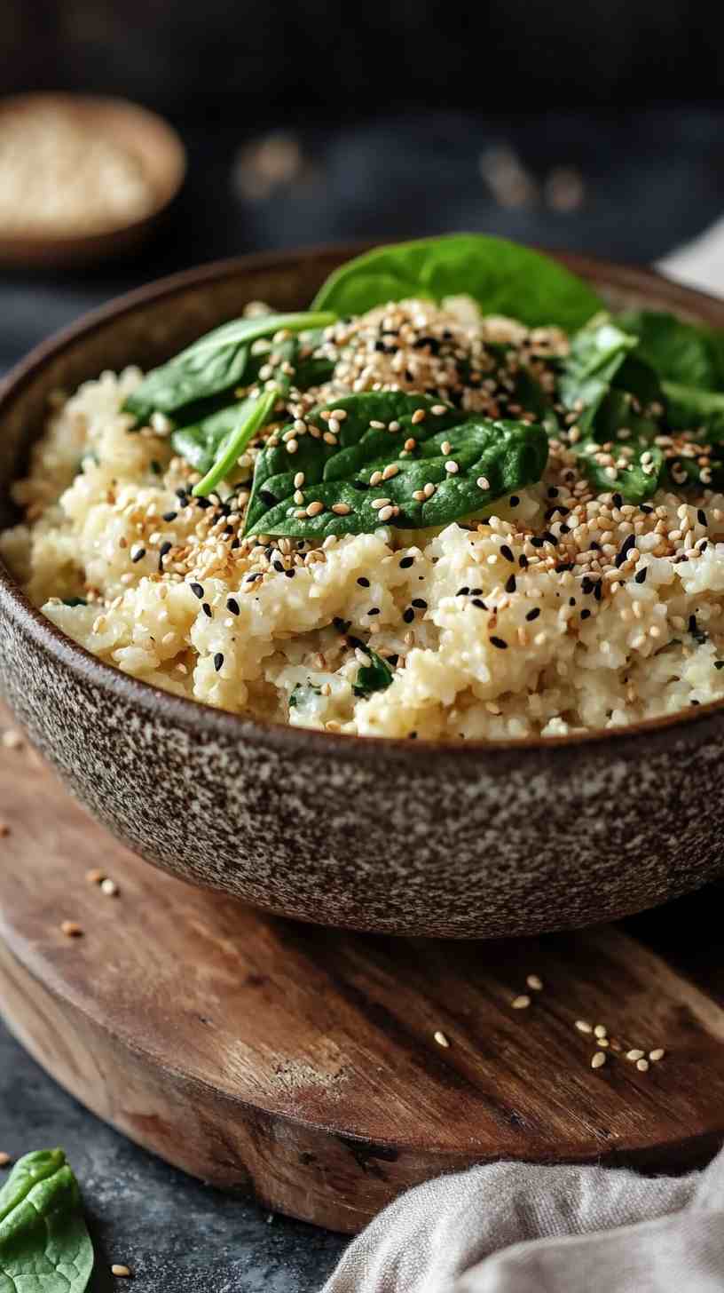 Cauliflower Rice Breakfast Bowl