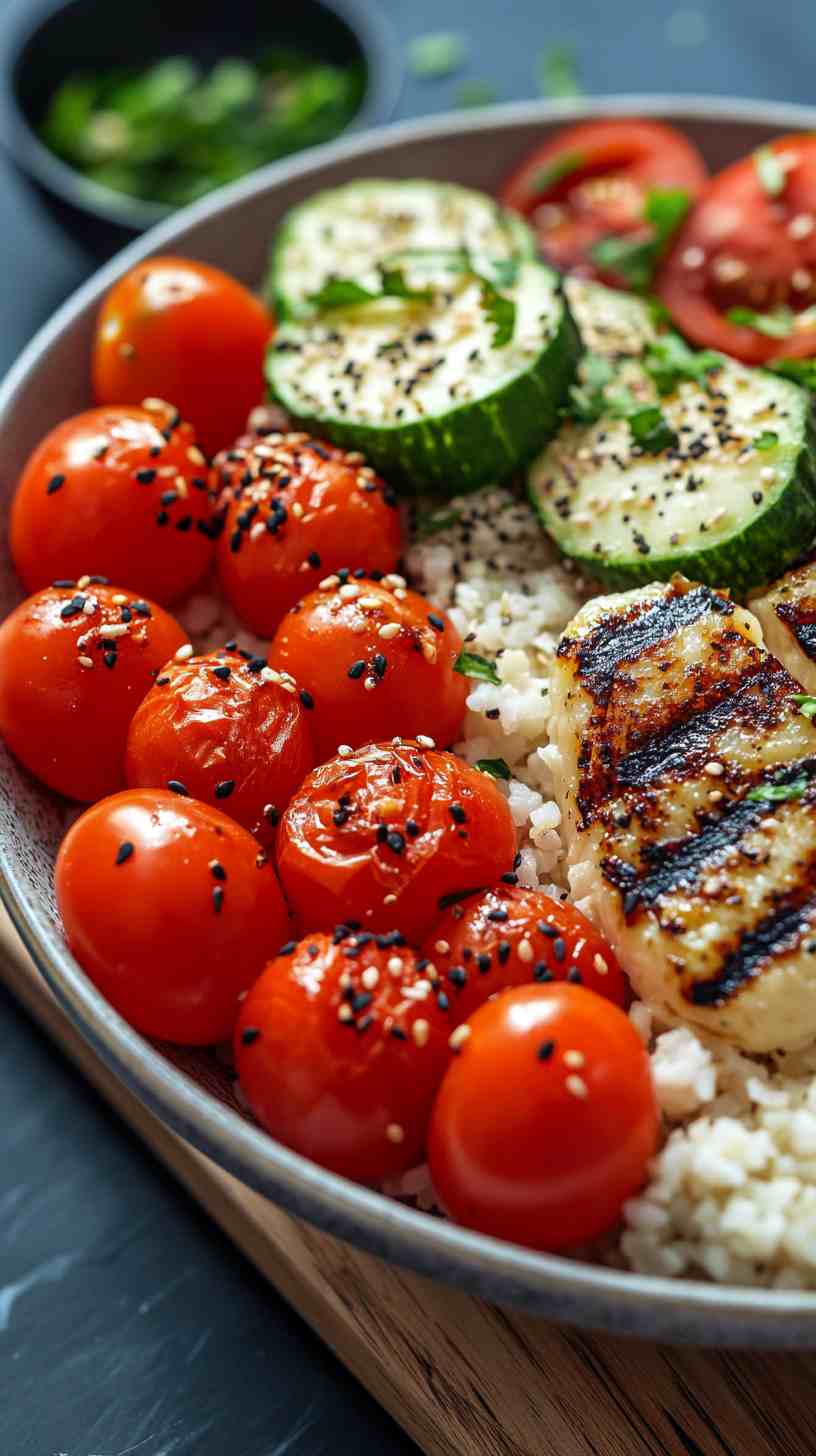 Cauliflower Rice Breakfast Bowl