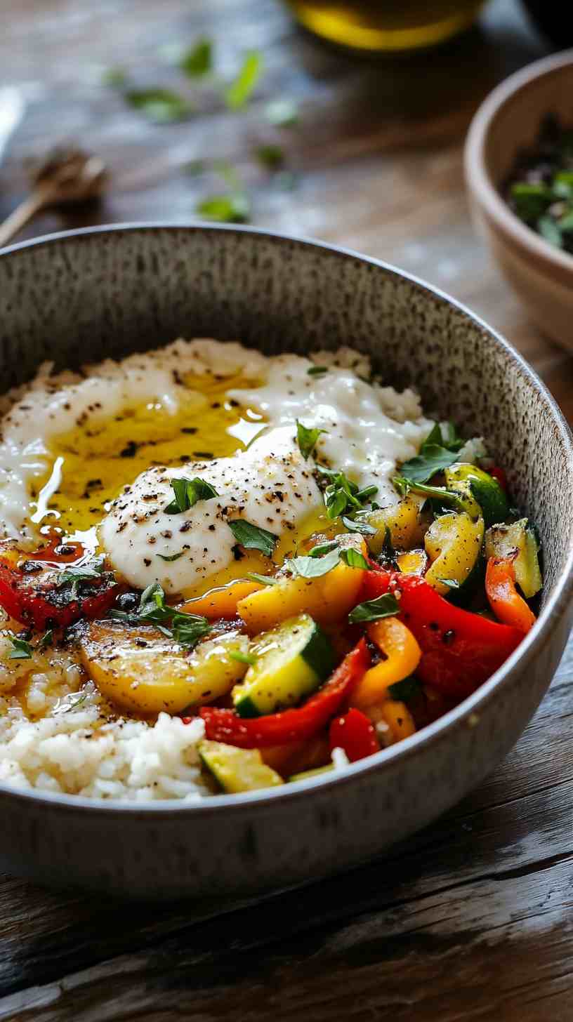 Cauliflower Rice Breakfast Bowl