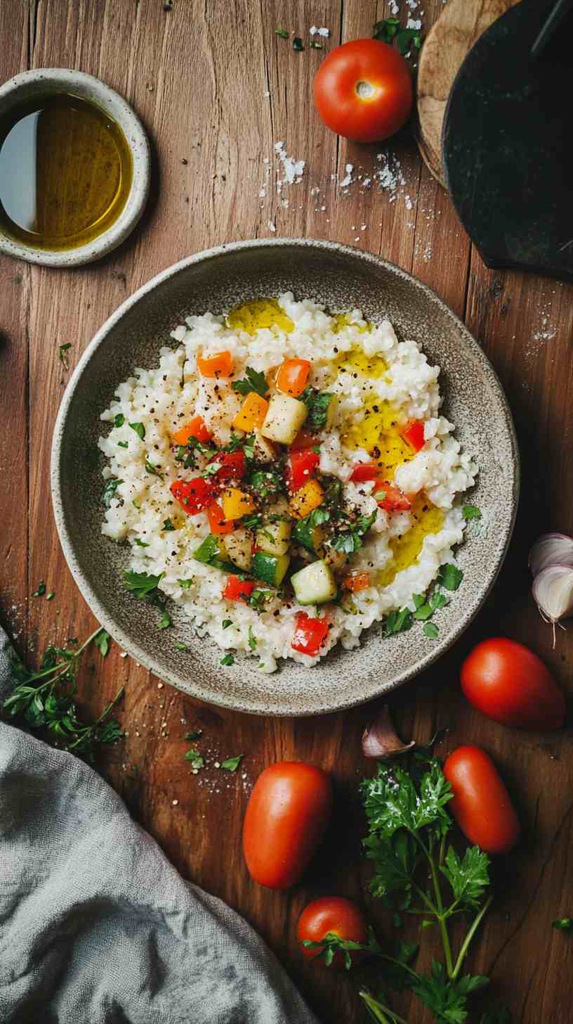 Cauliflower Rice Breakfast Bowl