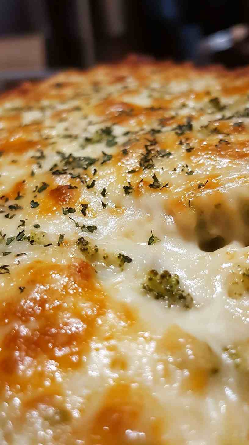 Cauliflower and Broccoli Cheese Bake