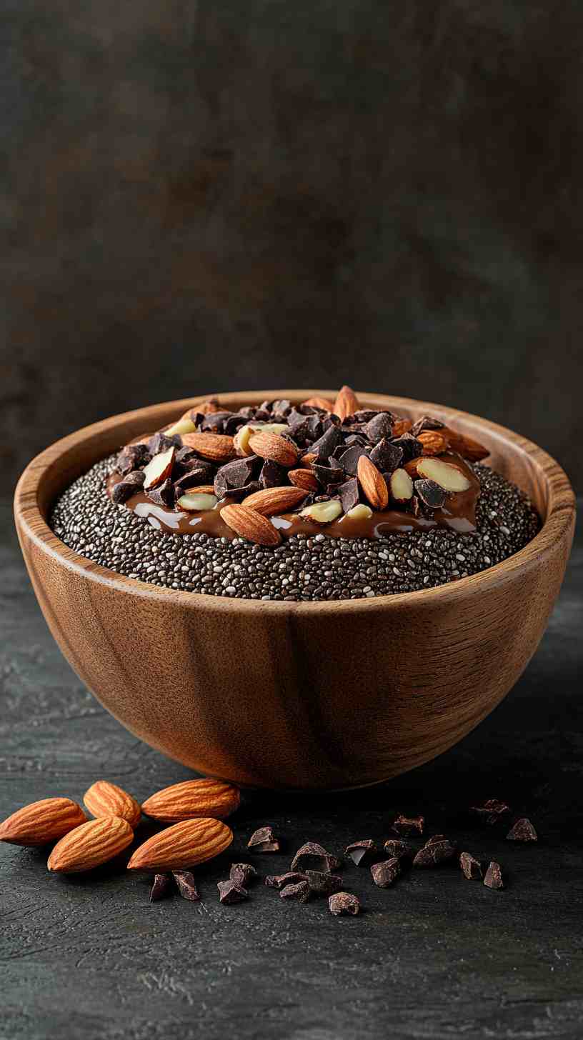 Chia Pudding with Almond Butter