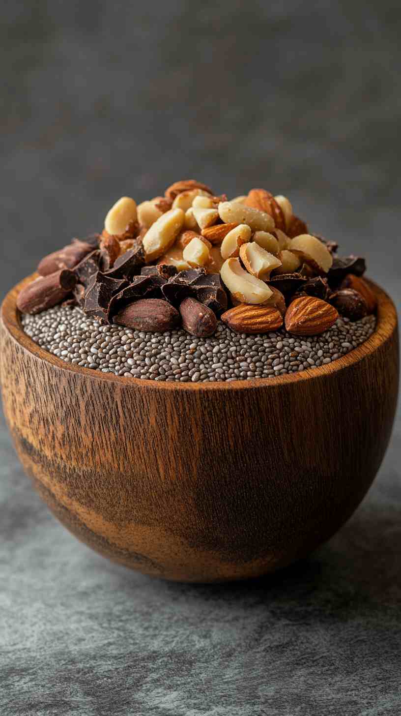Chia Pudding with Almond Butter