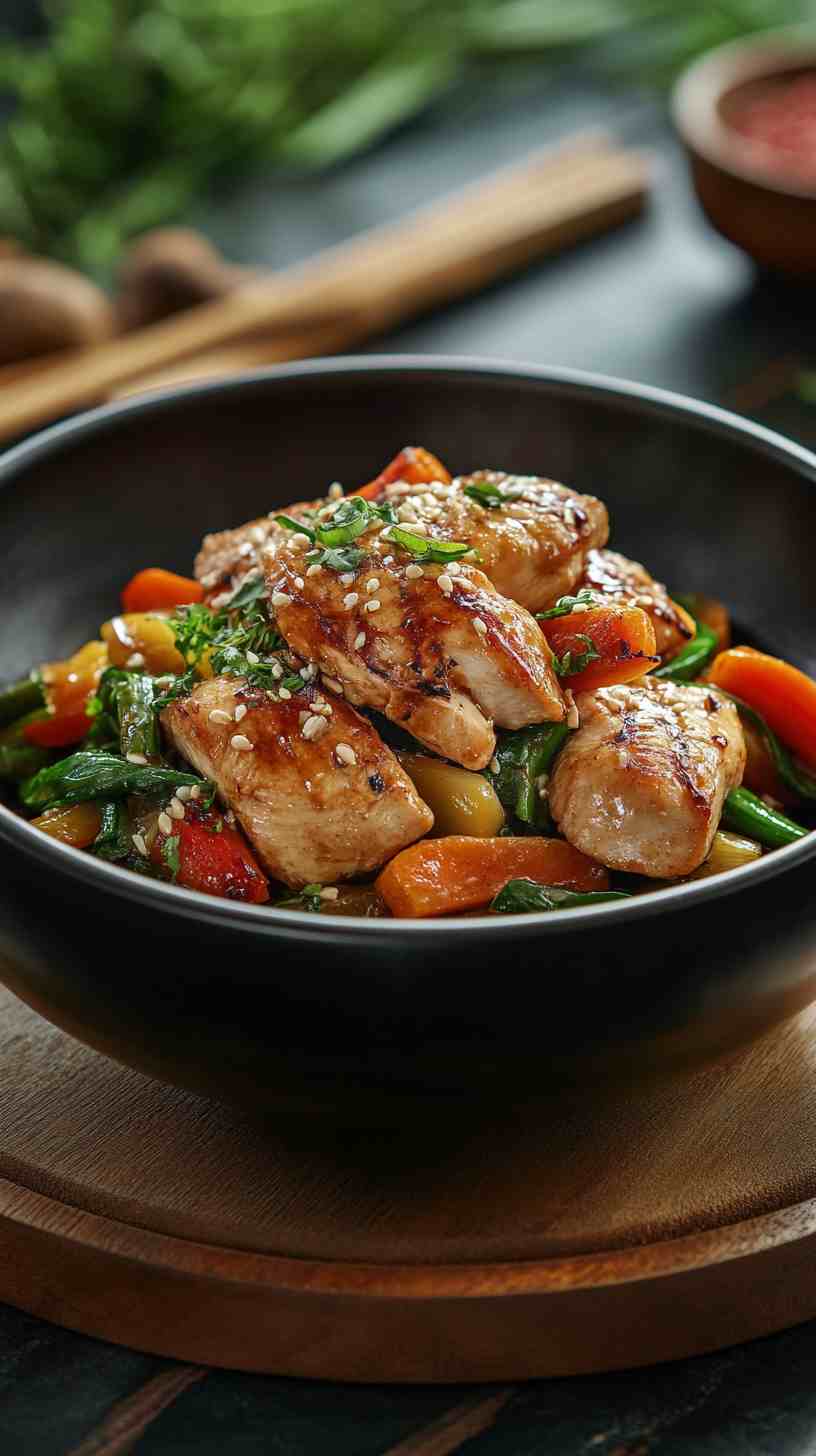 Chicken and Veggie Stir-Fry with Coconut Aminos