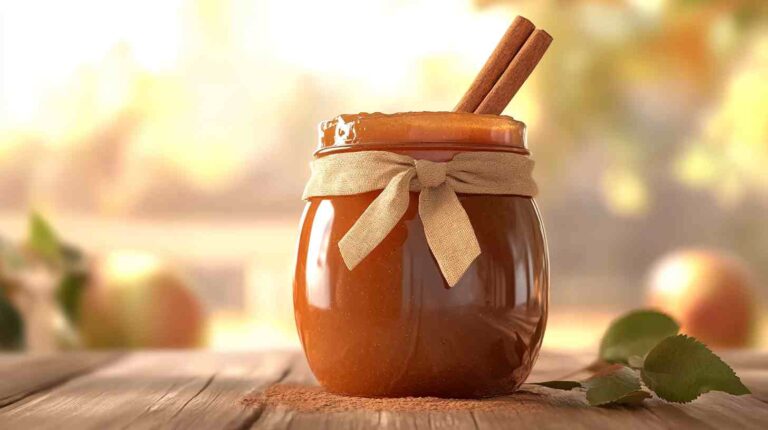 Cinnamon Spiced Apple Butter in the Slow Cooker