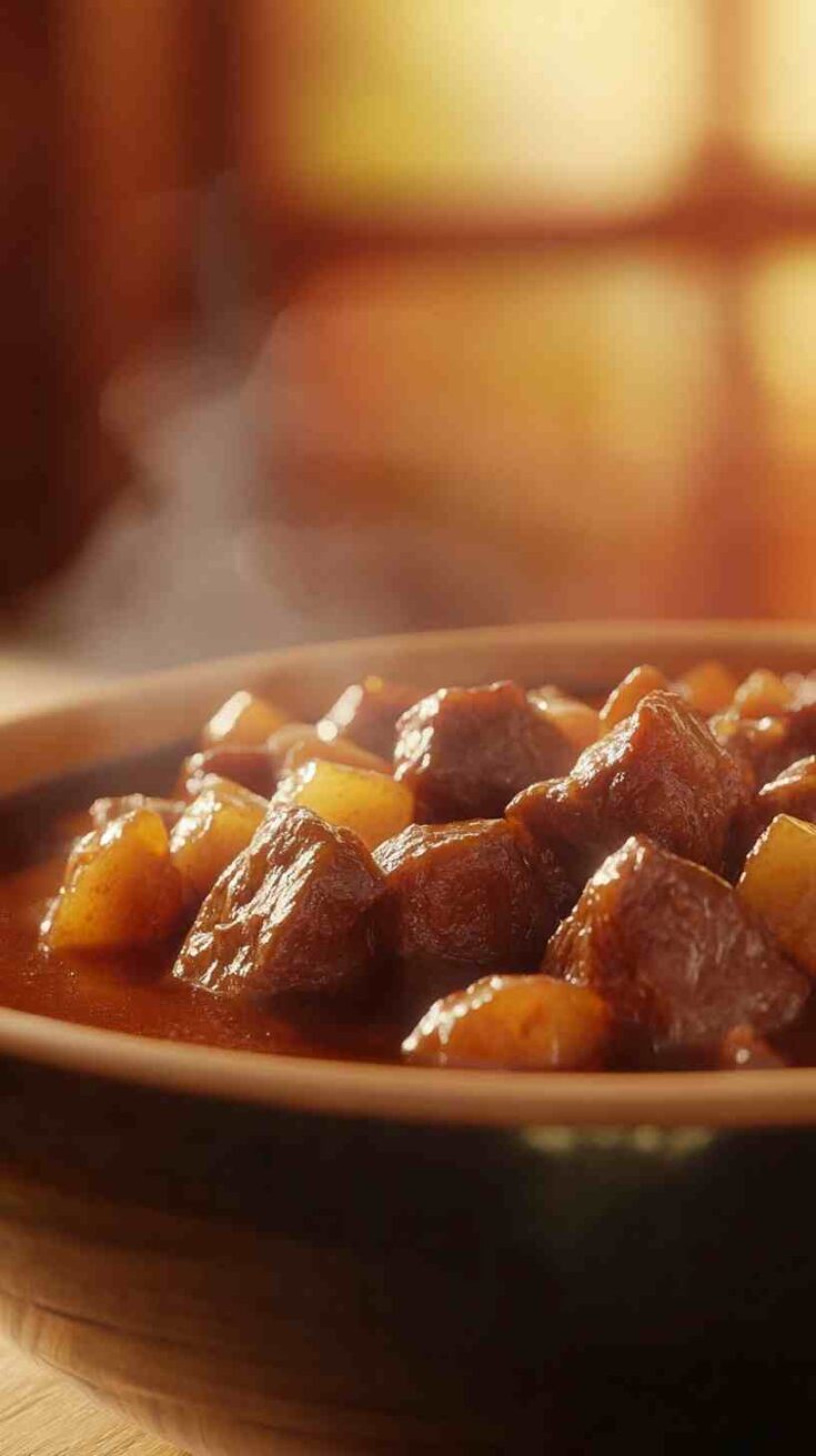 Classic Crock Pot Beef Stew Soup
