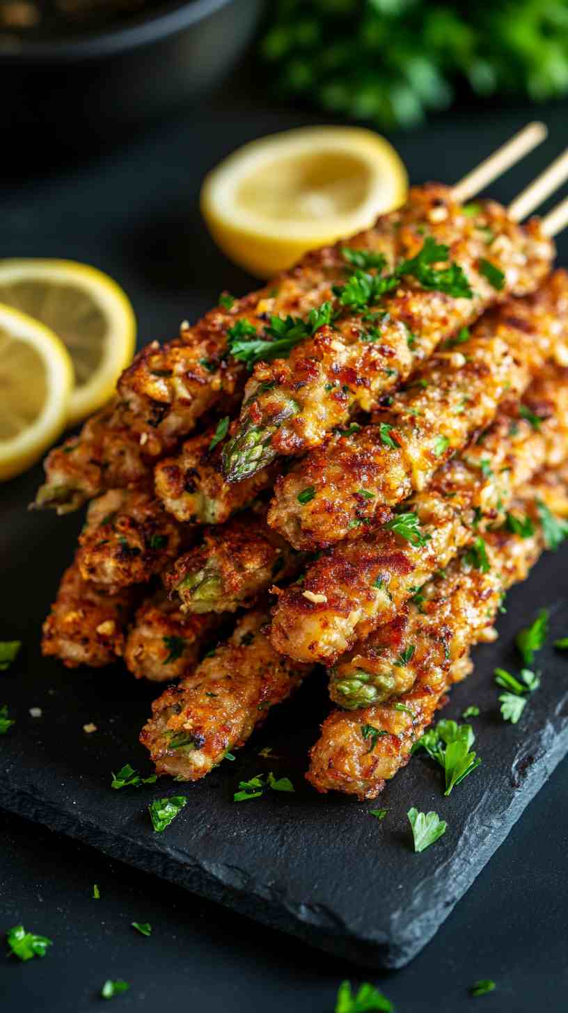 Crispy Air Fryer Asparagus Spears