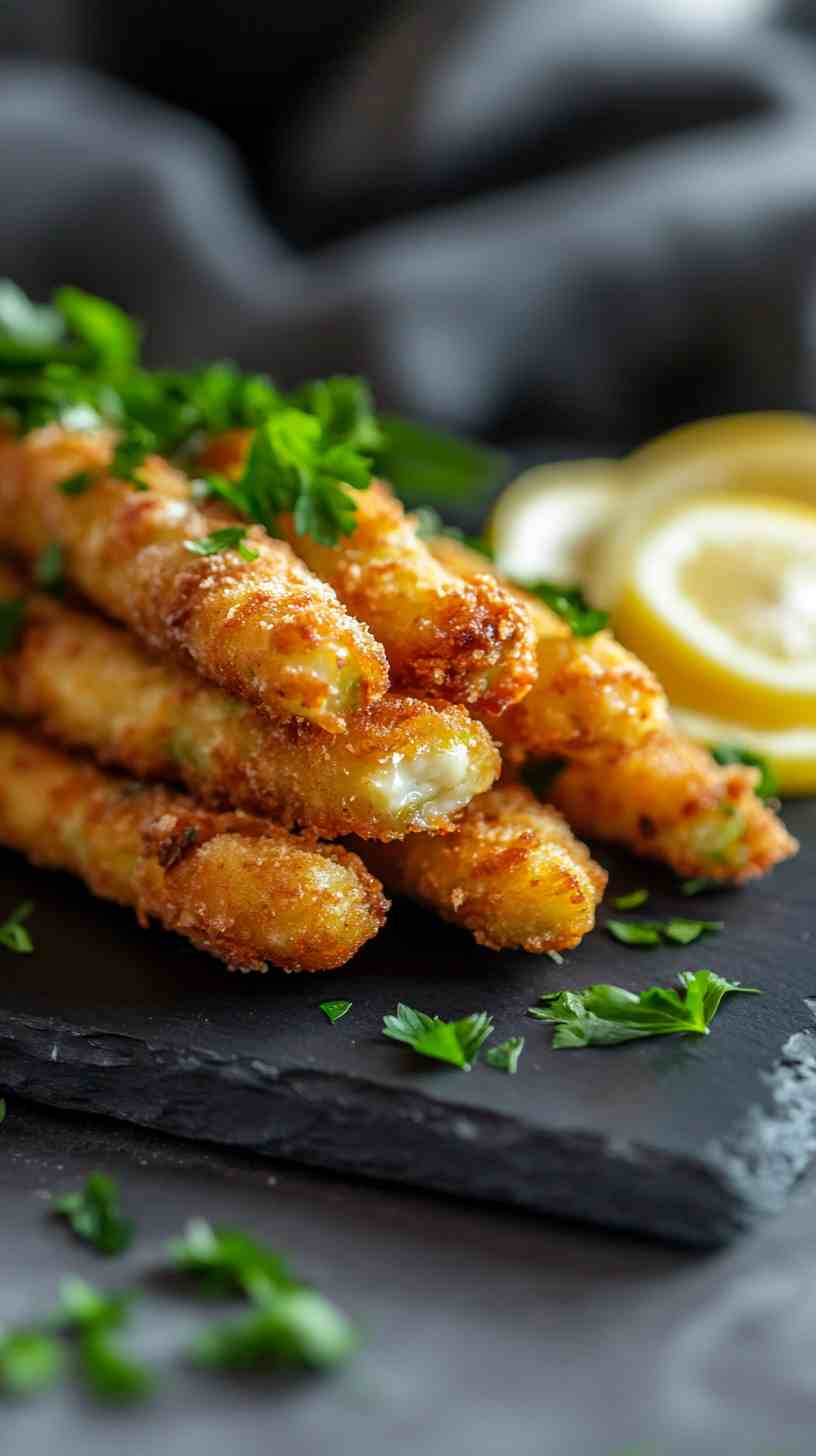Crispy Air Fryer Asparagus Spears