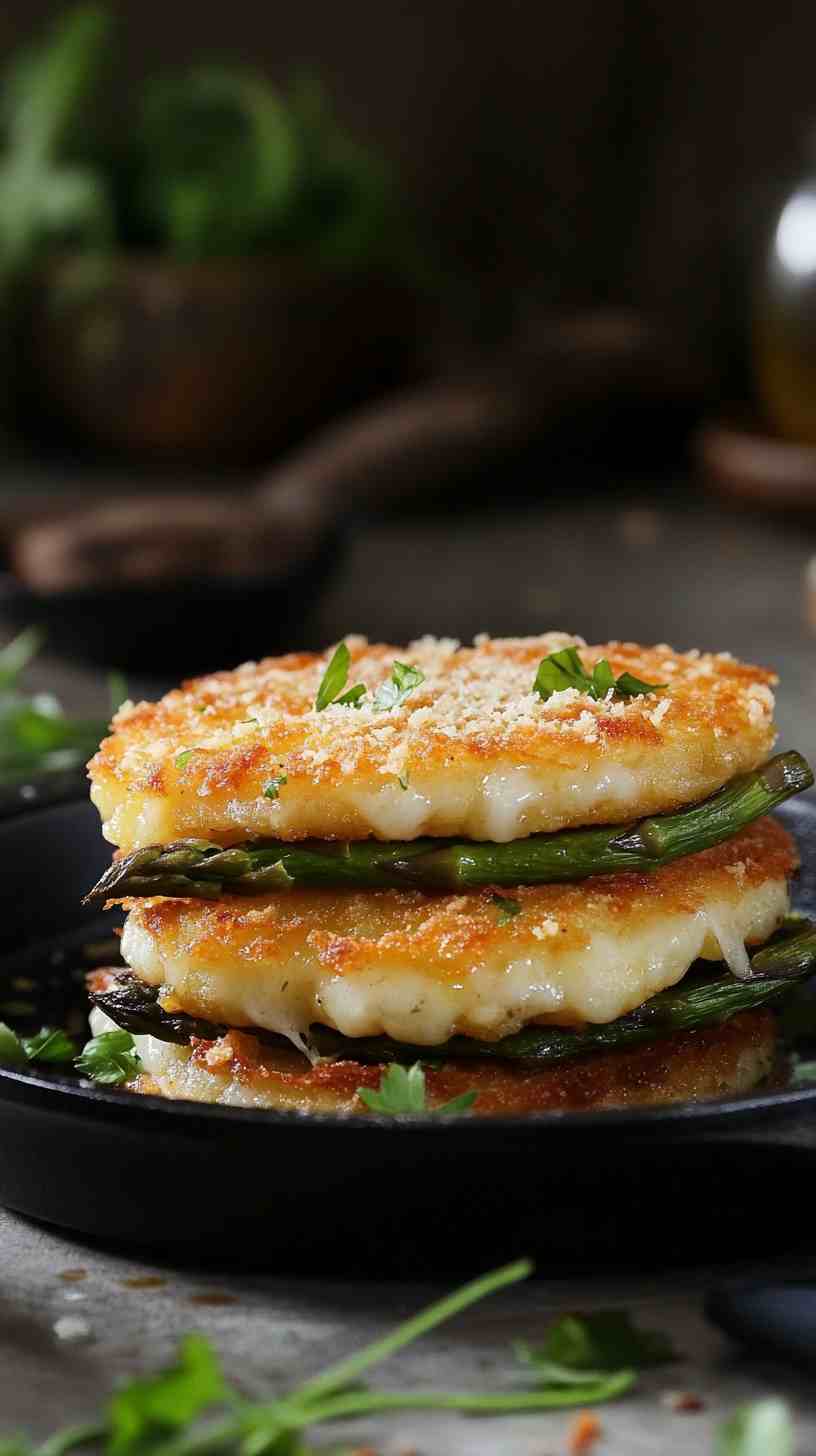 Crispy Air Fryer Asparagus with Parmesan Crust