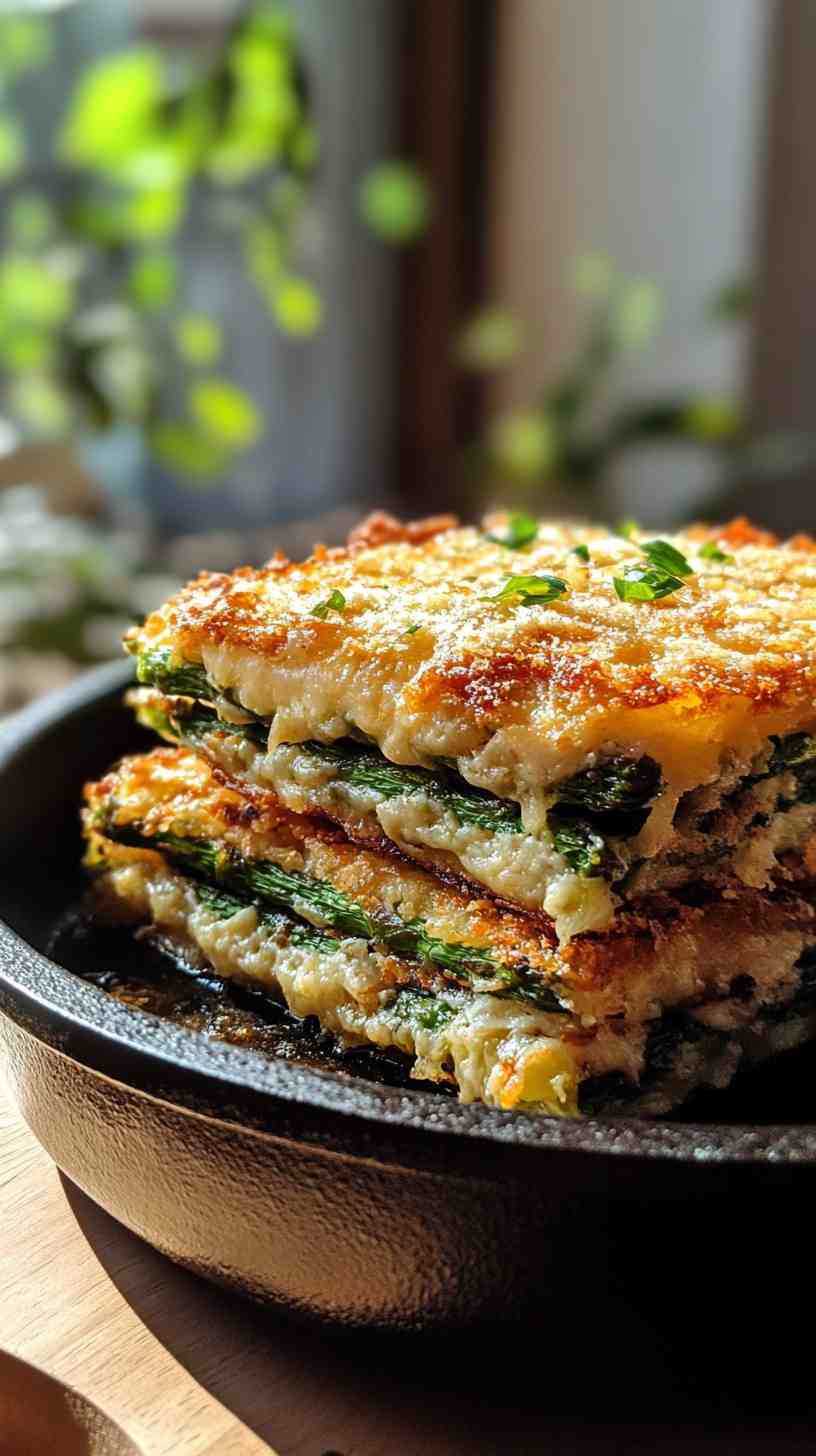 Crispy Air Fryer Asparagus with Parmesan Crust