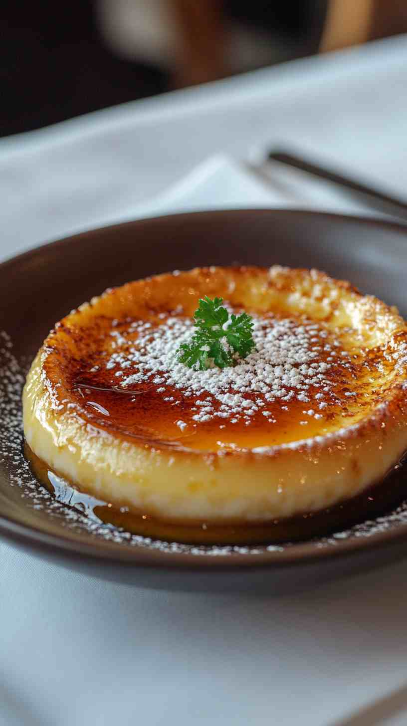 Duck Egg Crème Brûlée