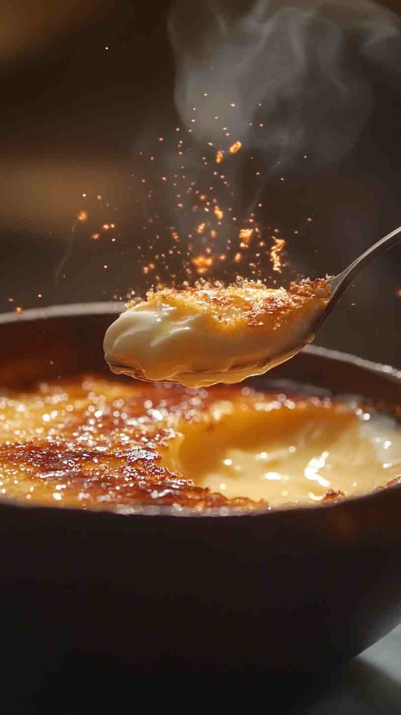 Duck Egg Crème Brûlée