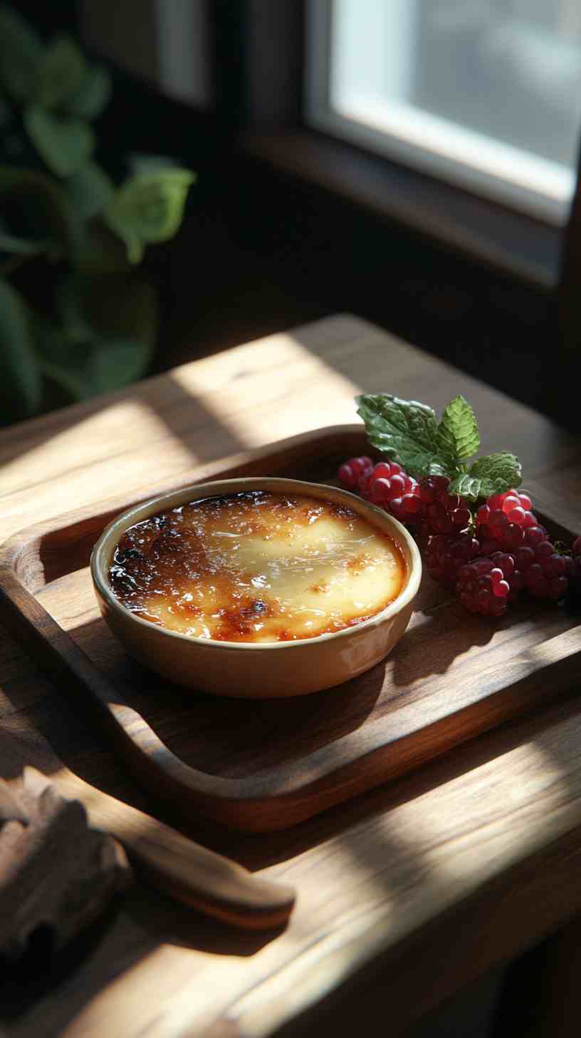 Duck Egg Crème Brûlée