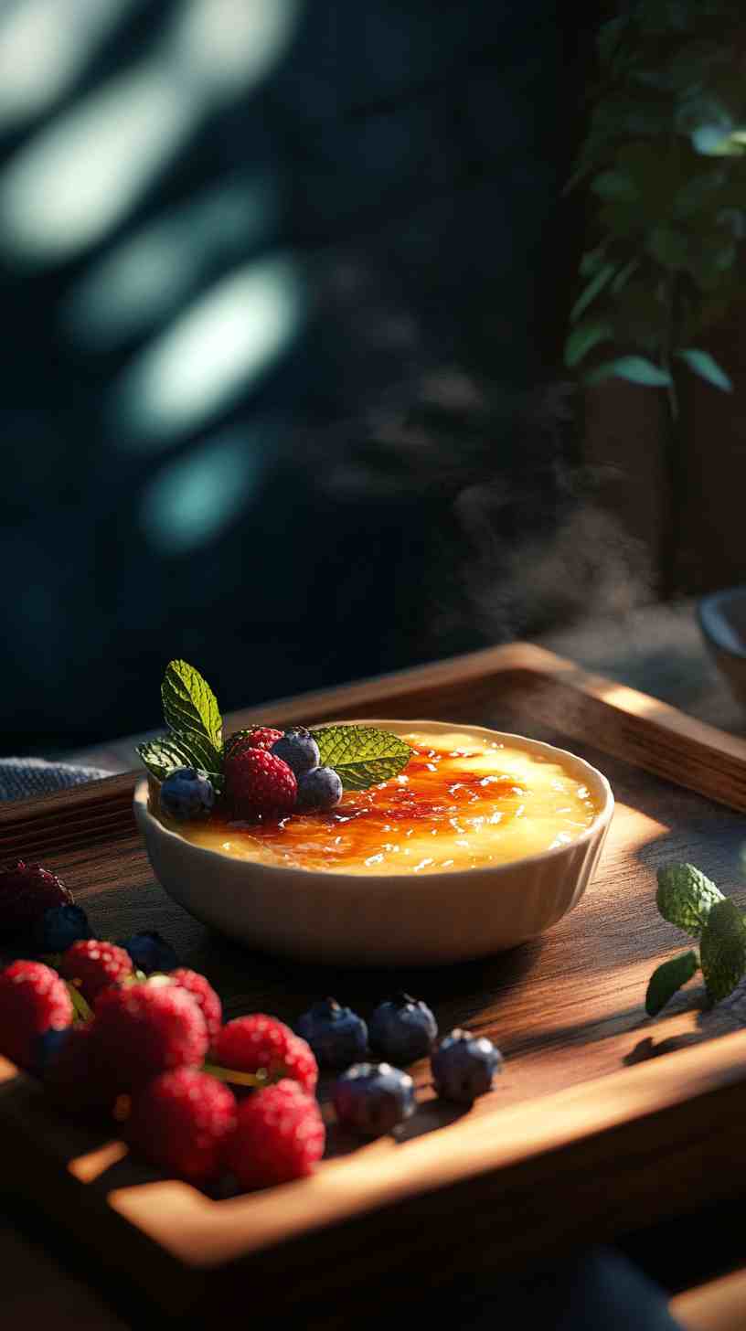 Duck Egg Crème Brûlée