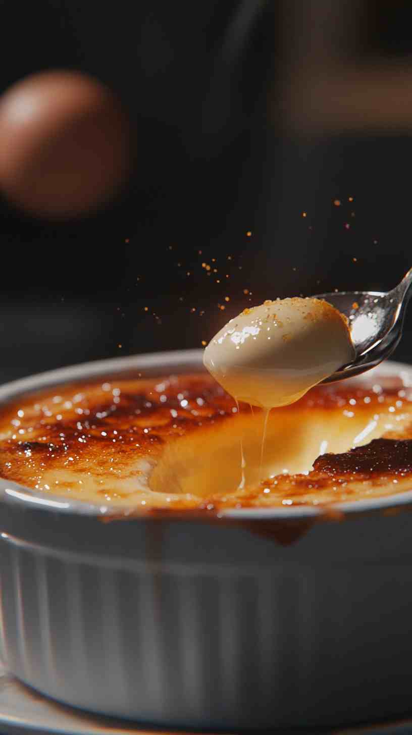 Duck Egg Crème Brûlée