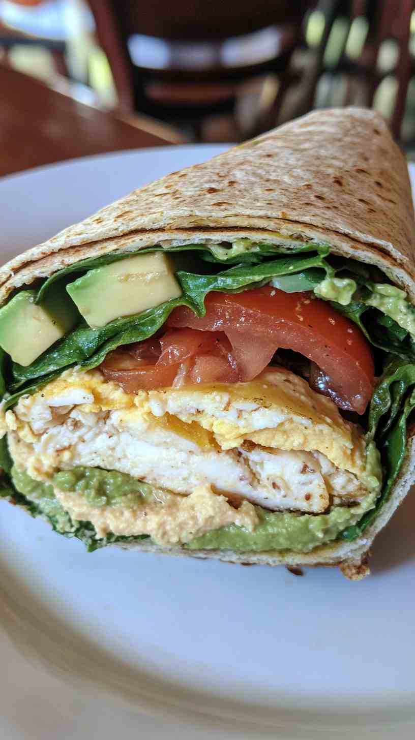 Egg & Avocado Whole Grain Toast Gym Meal