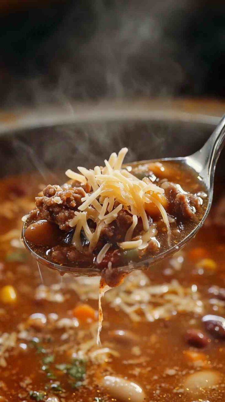 Flavorful Slow Cooker Taco Soup