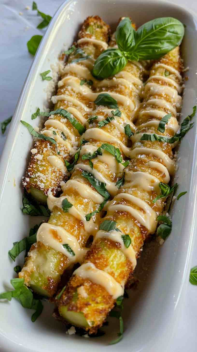 Garlic Parmesan Air Fried Asparagus