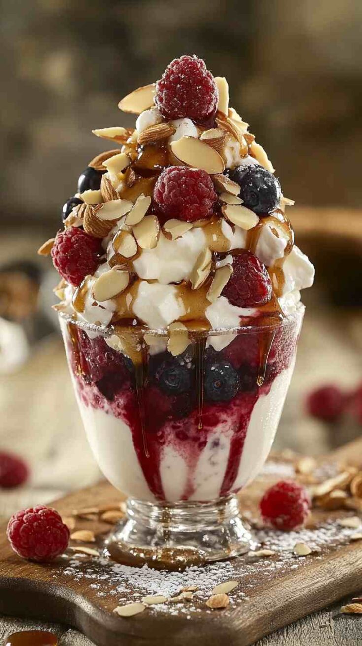 Greek Yogurt Parfait with Berries