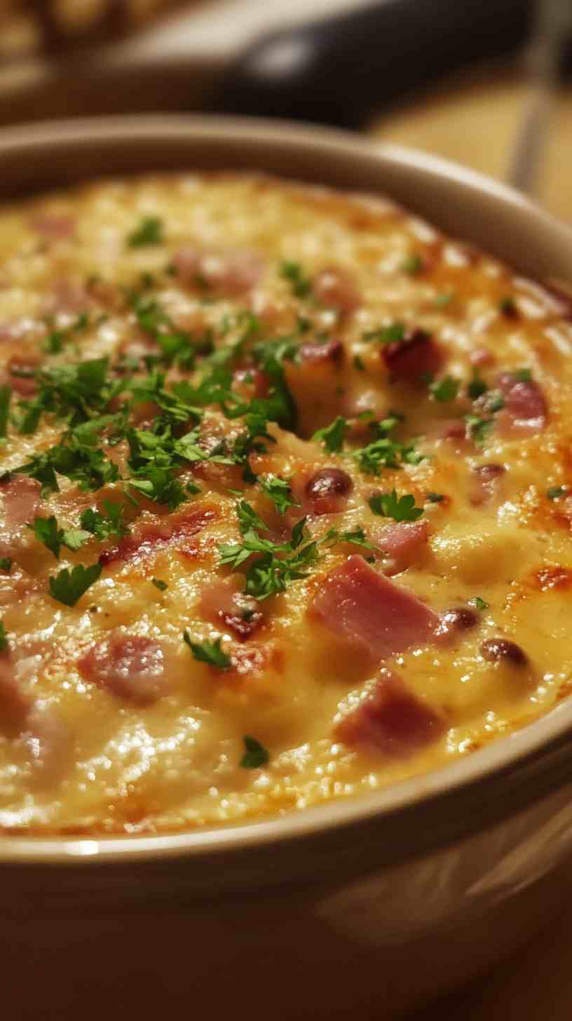 Hearty Crock Pot Bean and Ham Soup