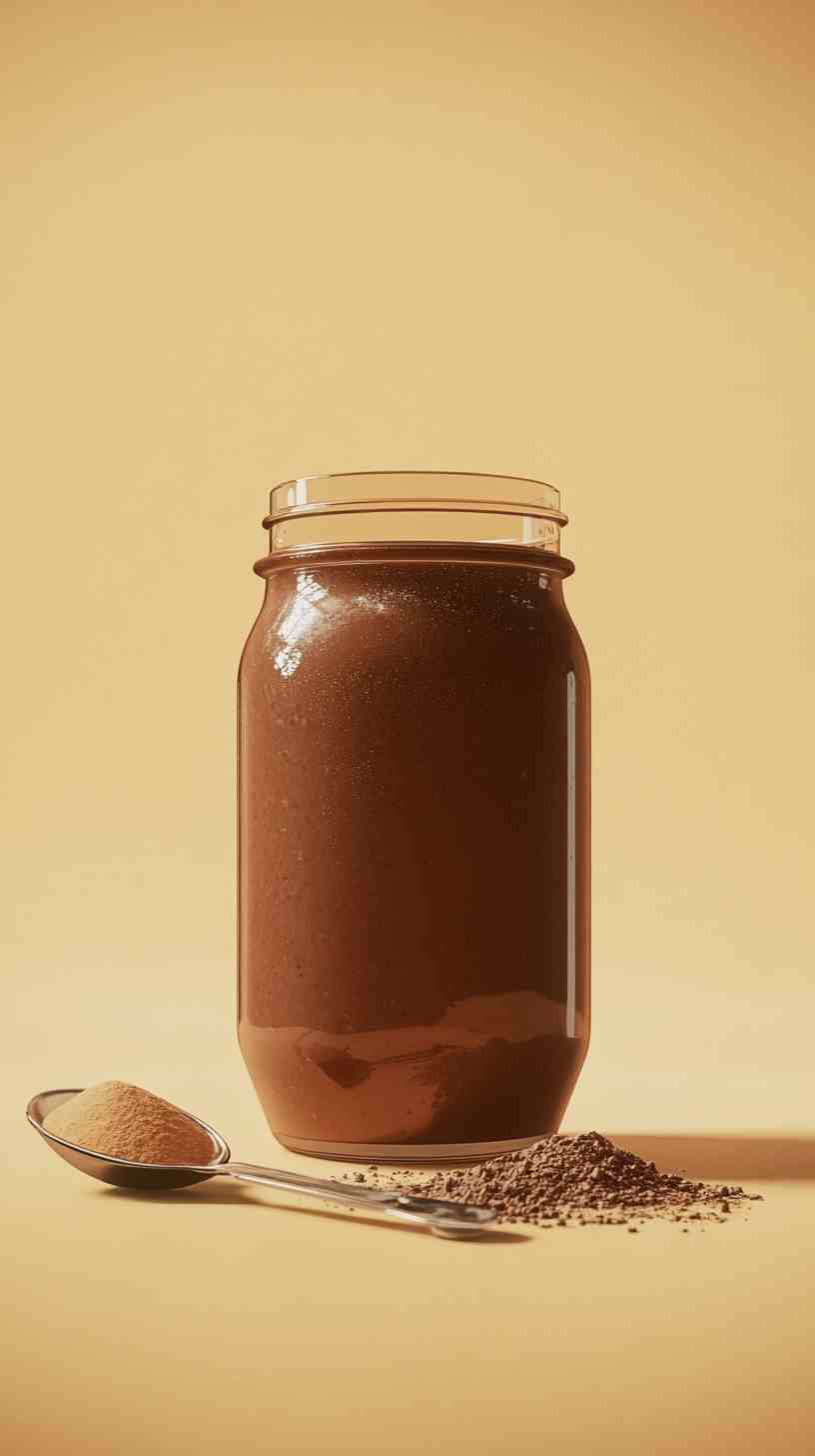 High-Protein Chocolate Recovery Shake Gym Meal