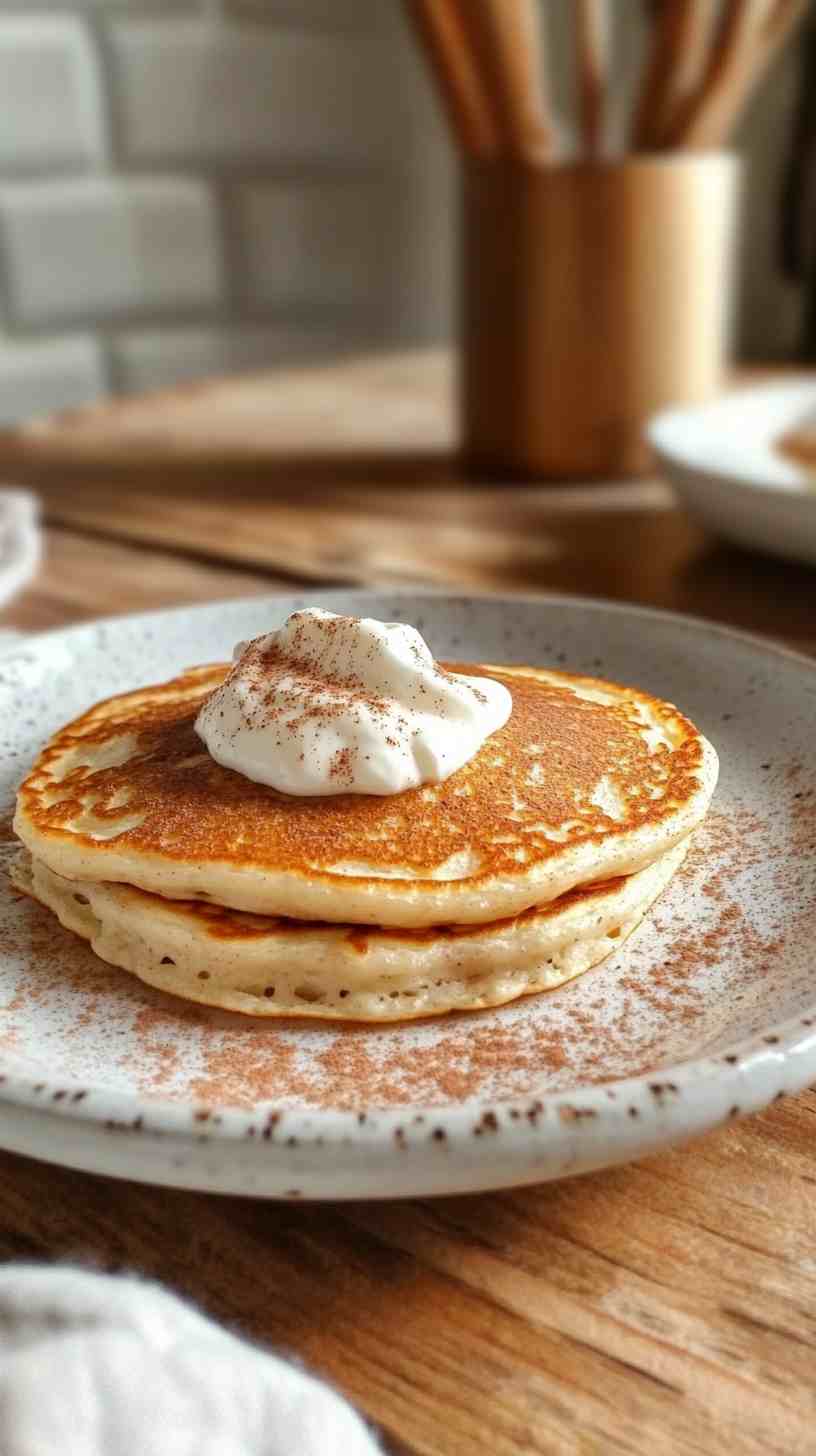 Low-Calorie Cottage Cheese Pancakes