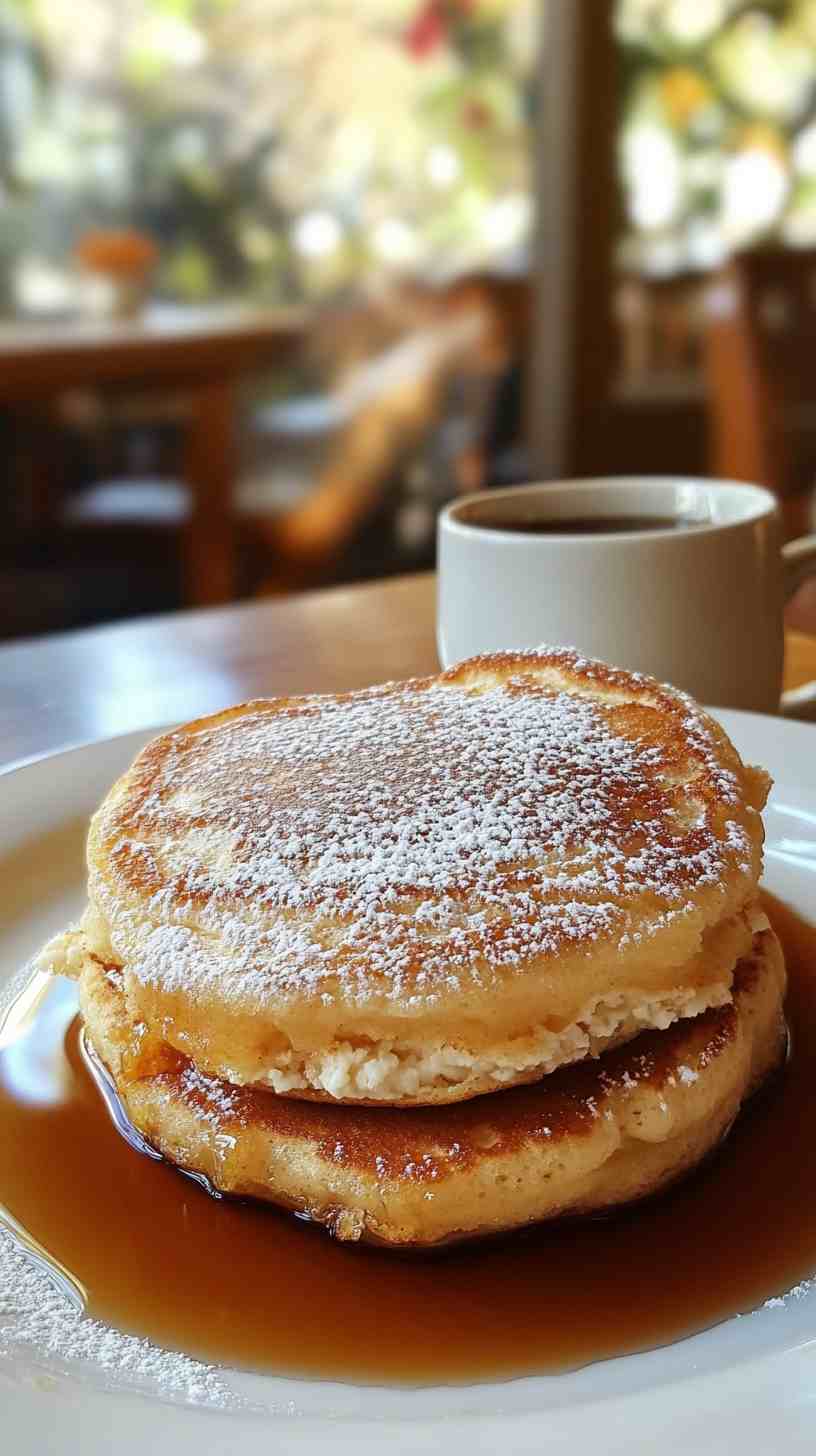 Low-Calorie Cottage Cheese Pancakes