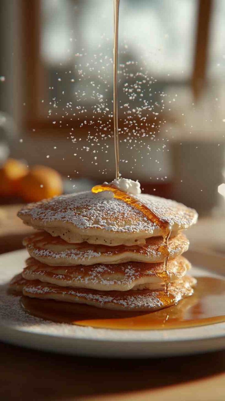 Low-Calorie Cottage Cheese Pancakes