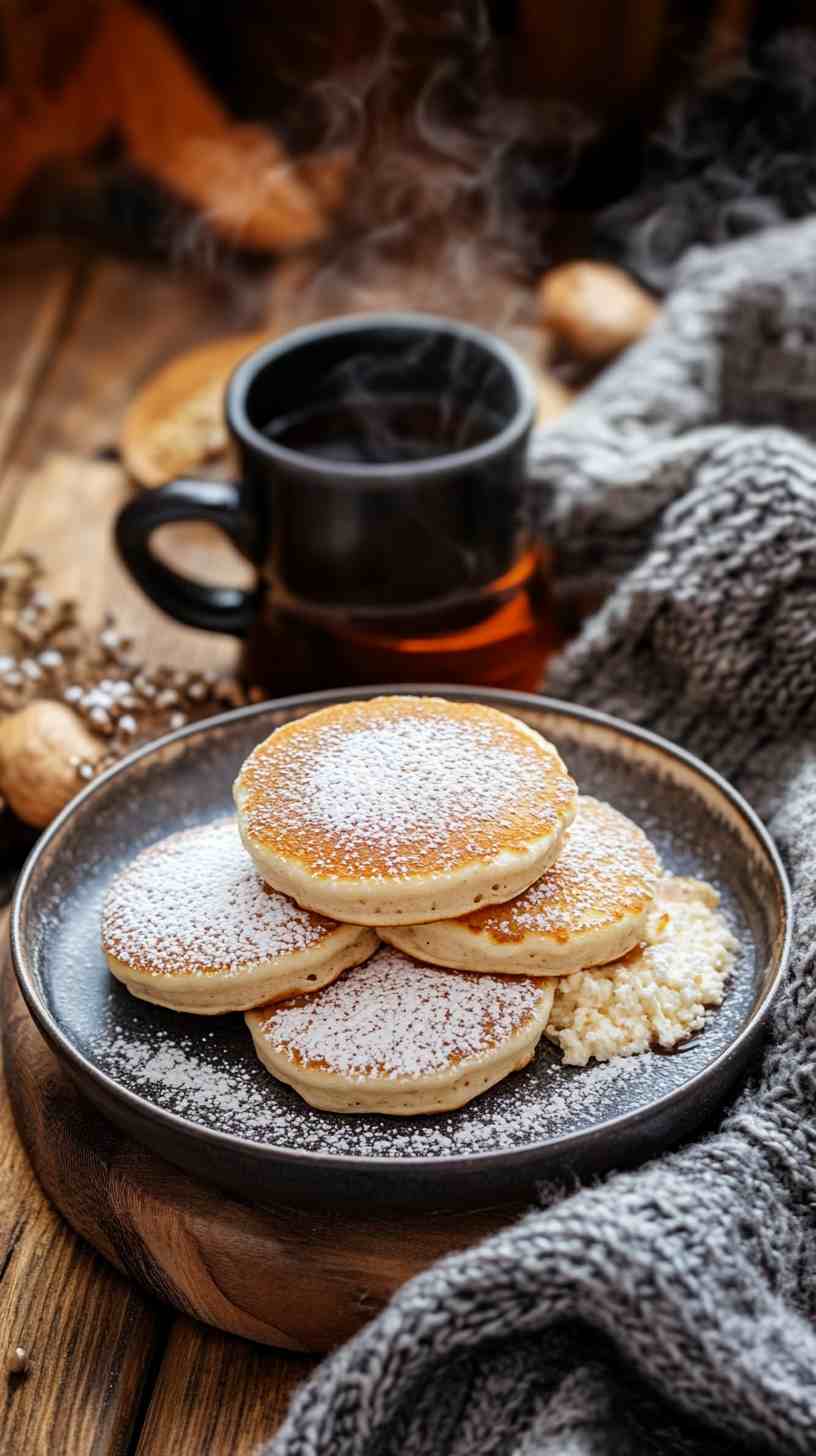 Low-Calorie Cottage Cheese Pancakes