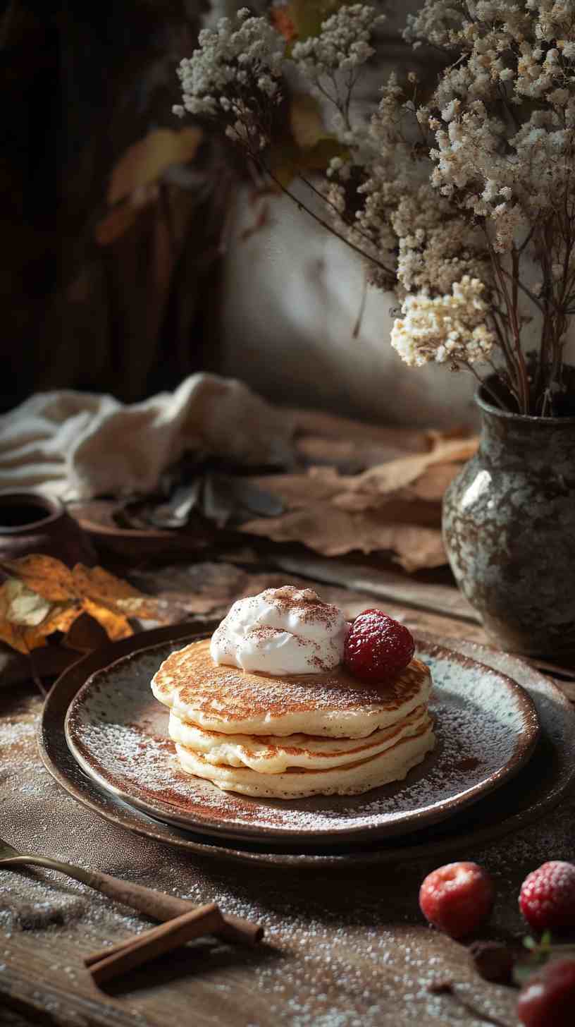 Low-Calorie Cottage Cheese Pancakes