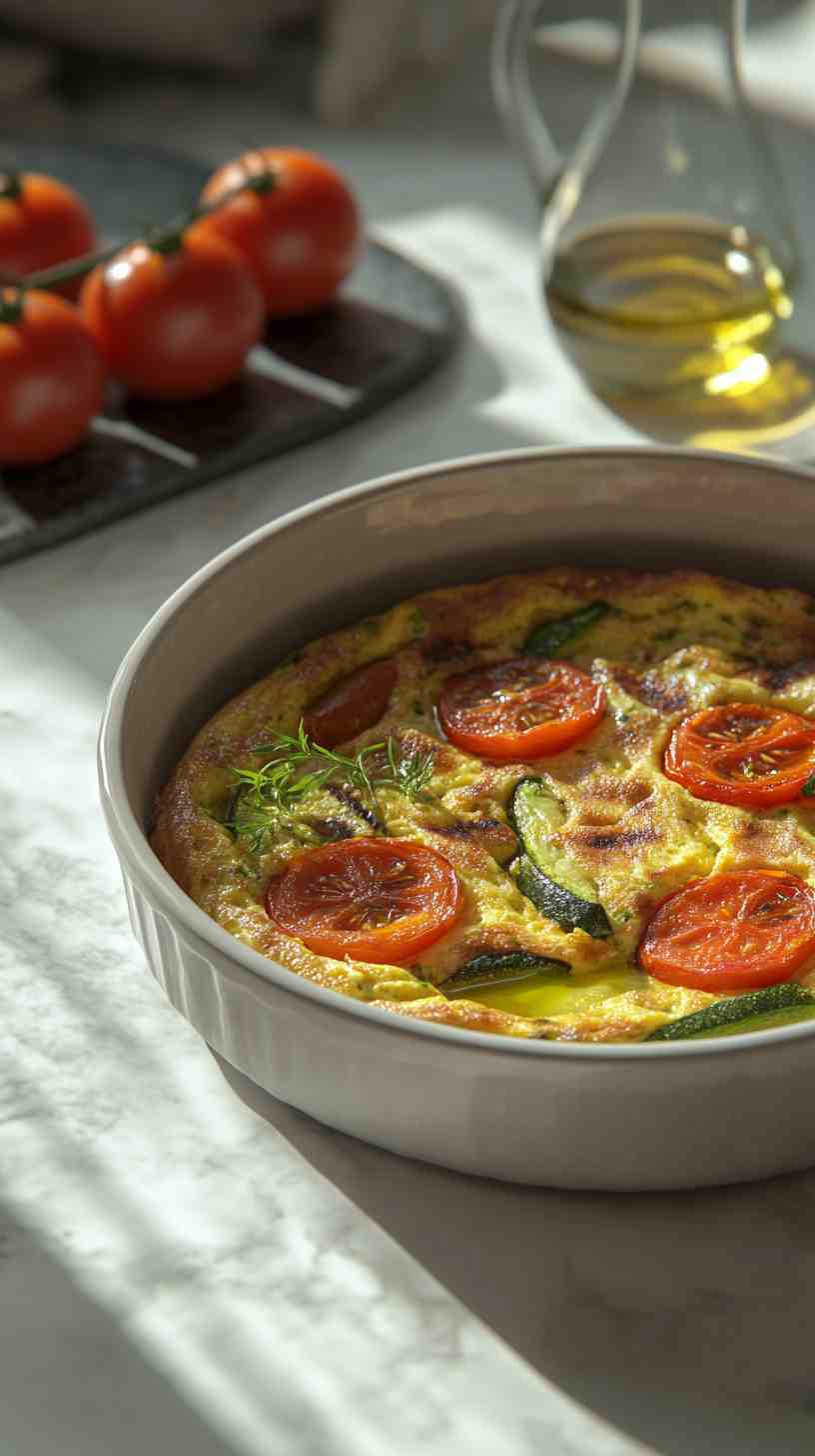 Low-Carb Veggie Omelette
