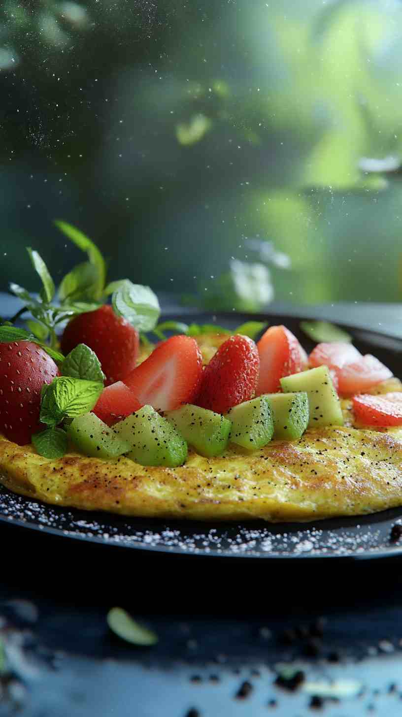 Low-Carb Veggie Omelette